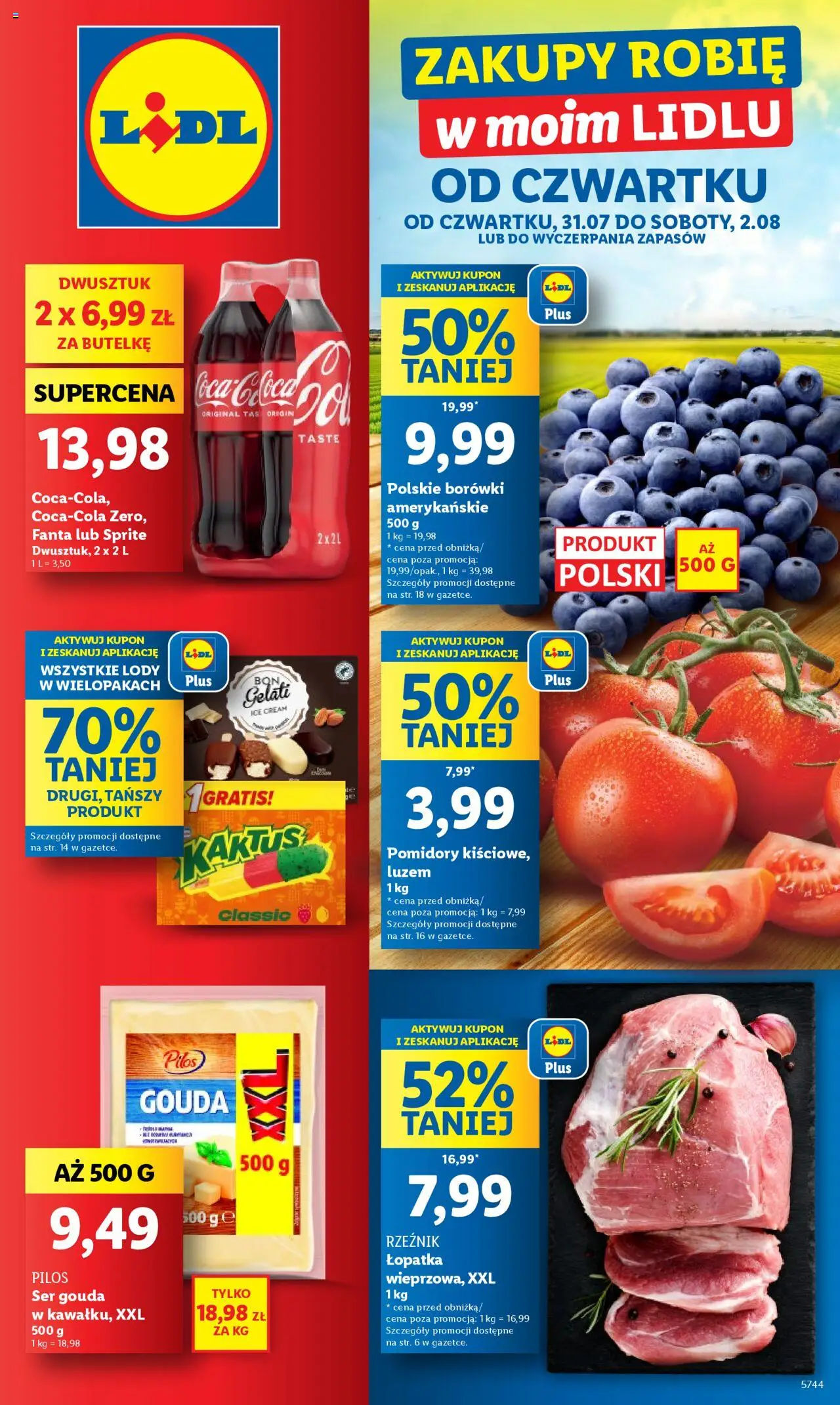 LIDL gazetka  ważna od 31.07.2025 do 02.08.2025 strona 1
