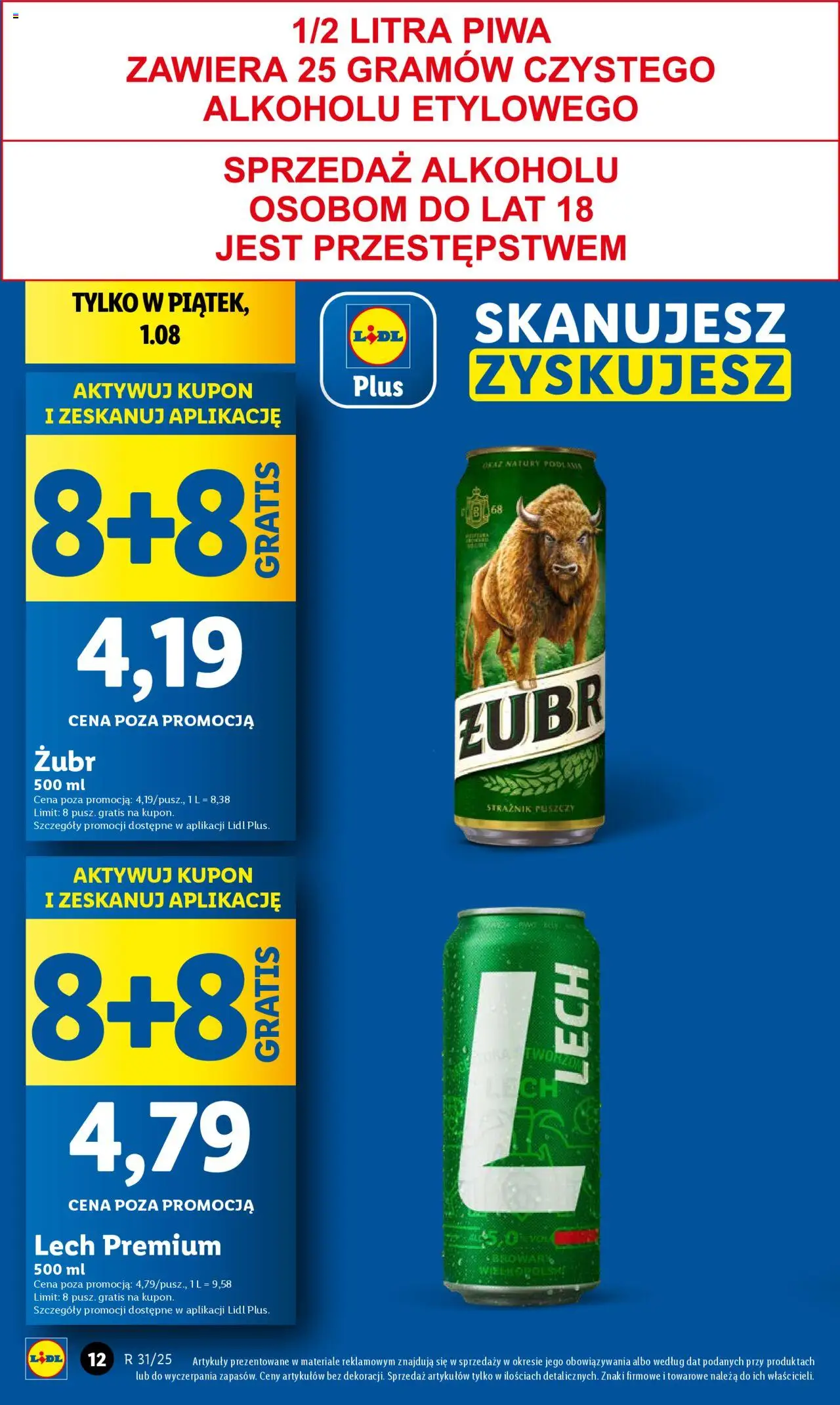 LIDL gazetka  ważna od 31.07.2025 do 02.08.2025 strona 12