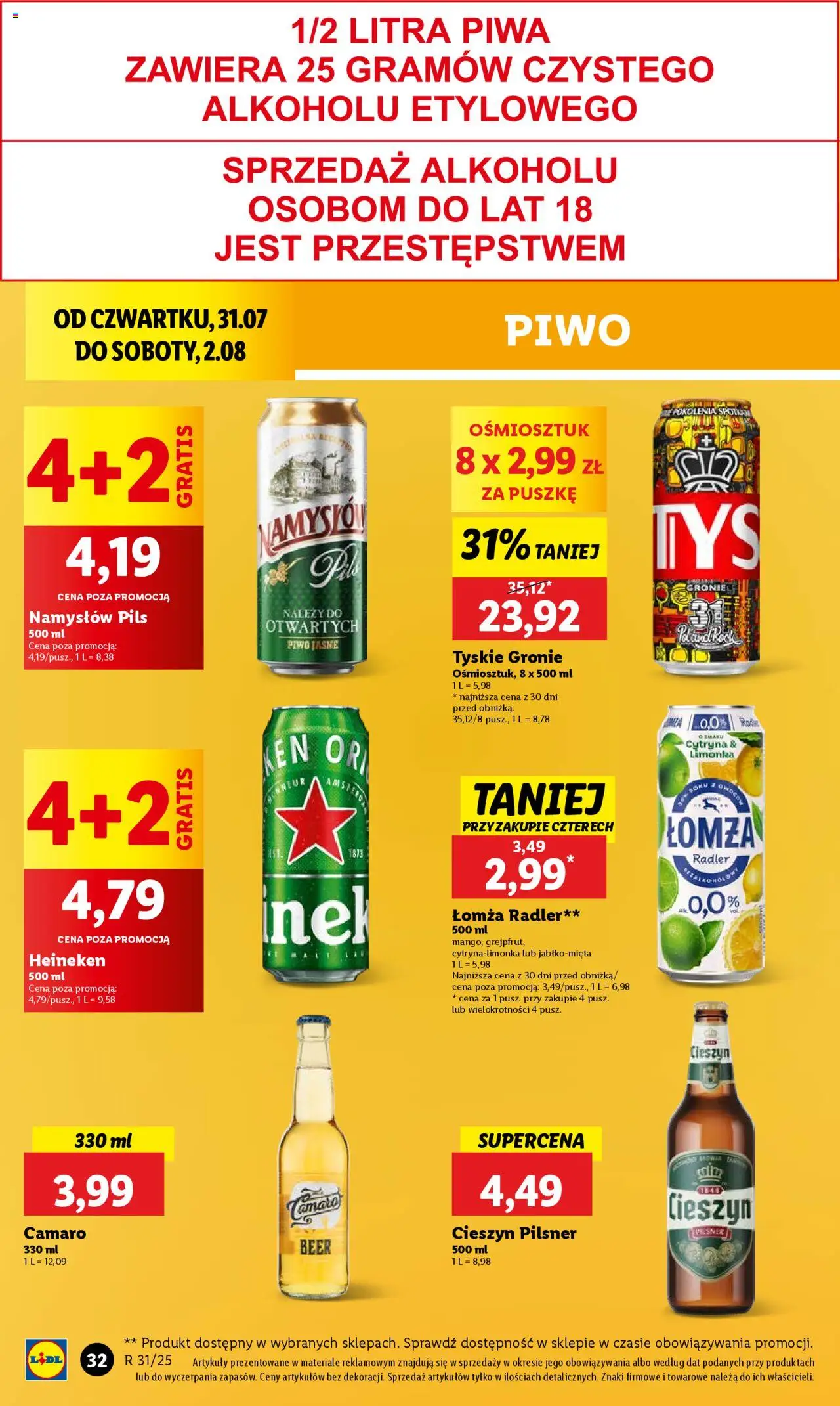 LIDL gazetka  ważna od 31.07.2025 do 02.08.2025 strona 46