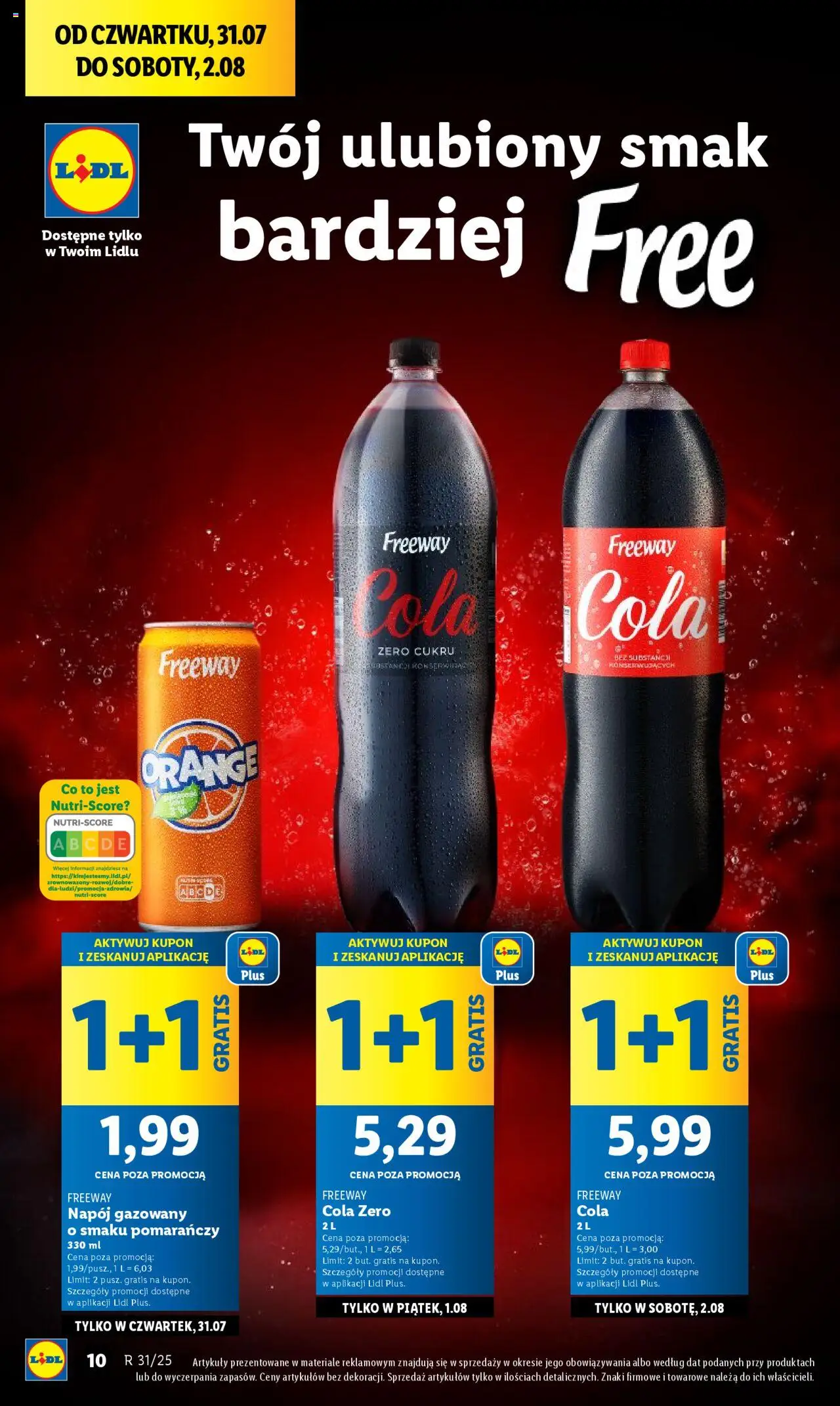 LIDL gazetka  ważna od 31.07.2025 do 02.08.2025 strona 10