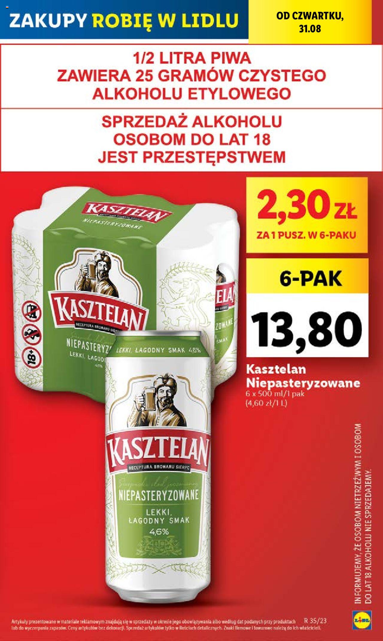 LIDL gazetka ważna od 31.08.2023 do 02.09.2023 strona 13