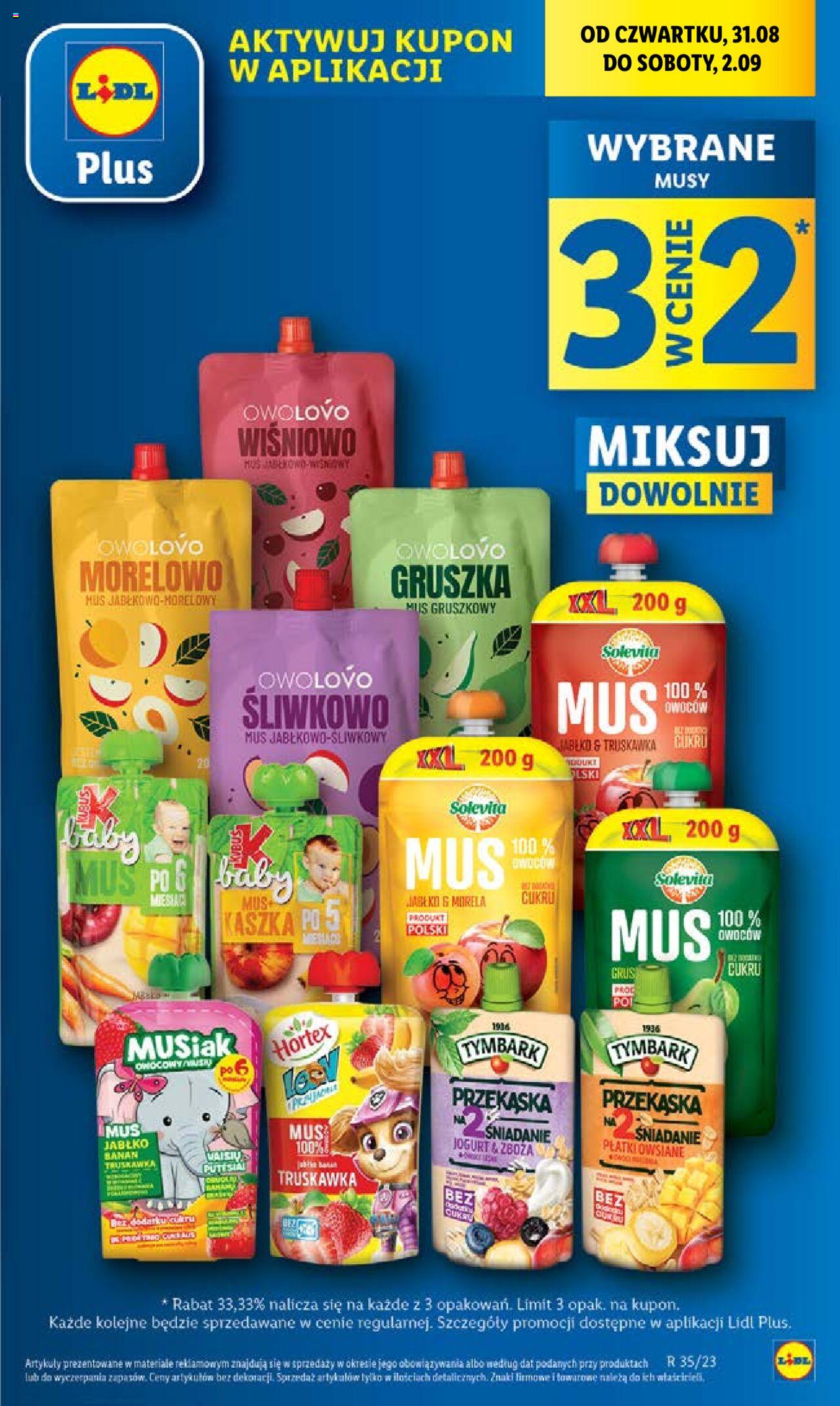 LIDL gazetka ważna od 31.08.2023 do 02.09.2023 strona 15