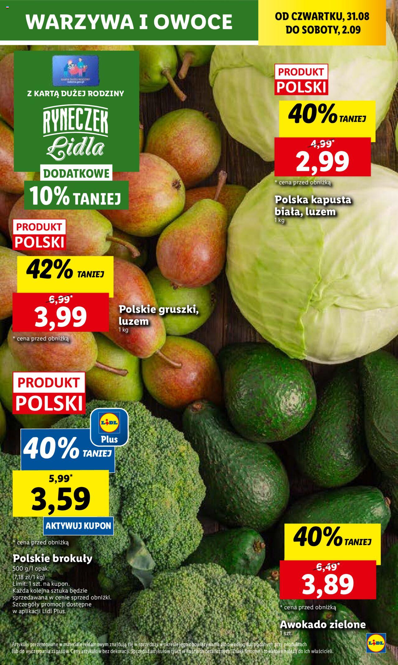 LIDL gazetka ważna od 31.08.2023 do 02.09.2023 strona 23