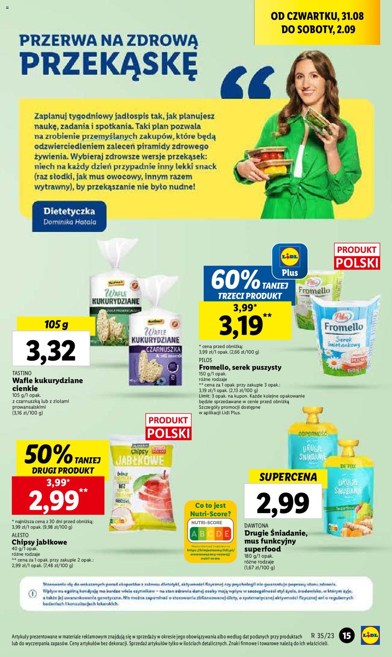 LIDL gazetka ważna od 31.08.2023 do 02.09.2023 strona 29
