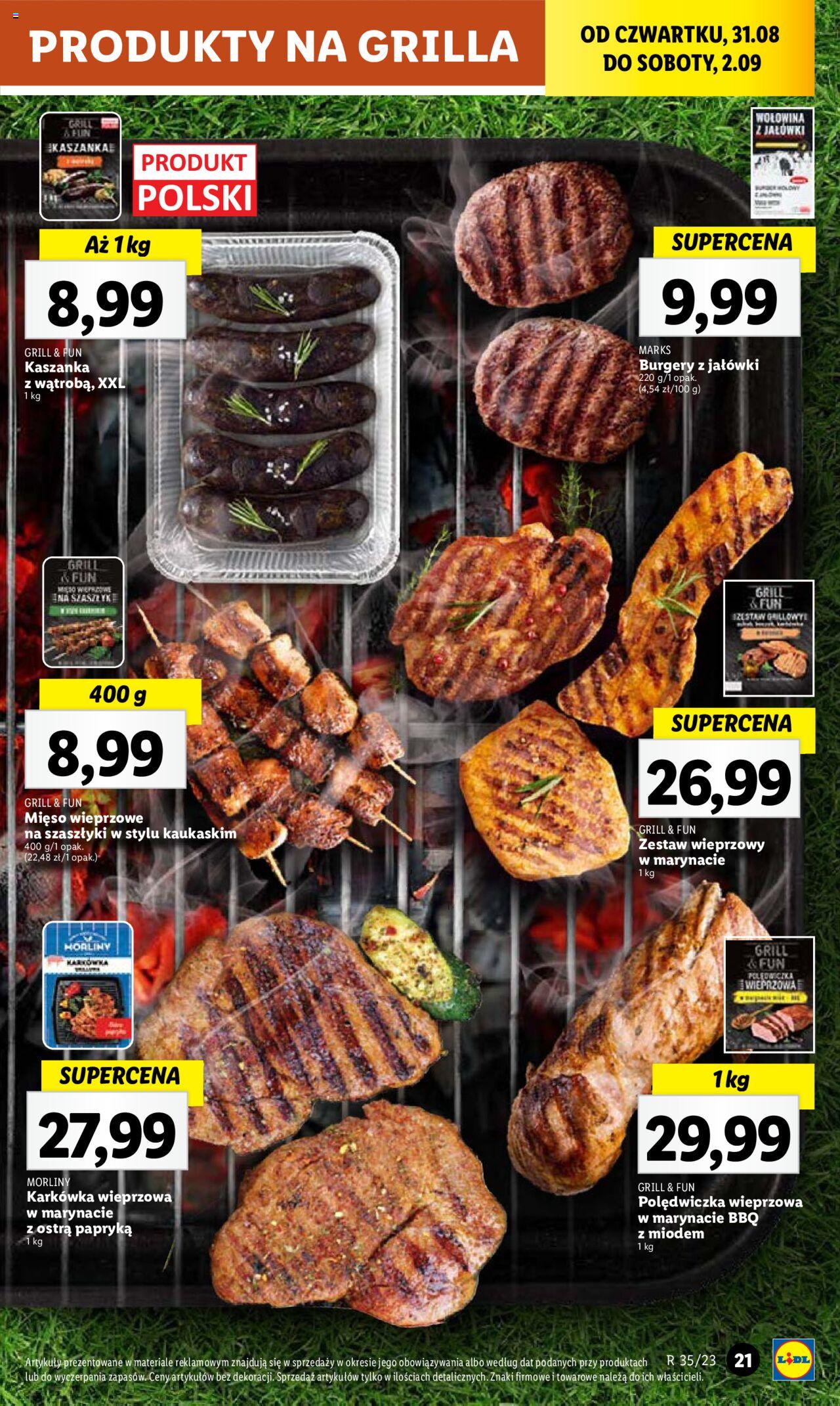 LIDL gazetka ważna od 31.08.2023 do 02.09.2023 strona 35