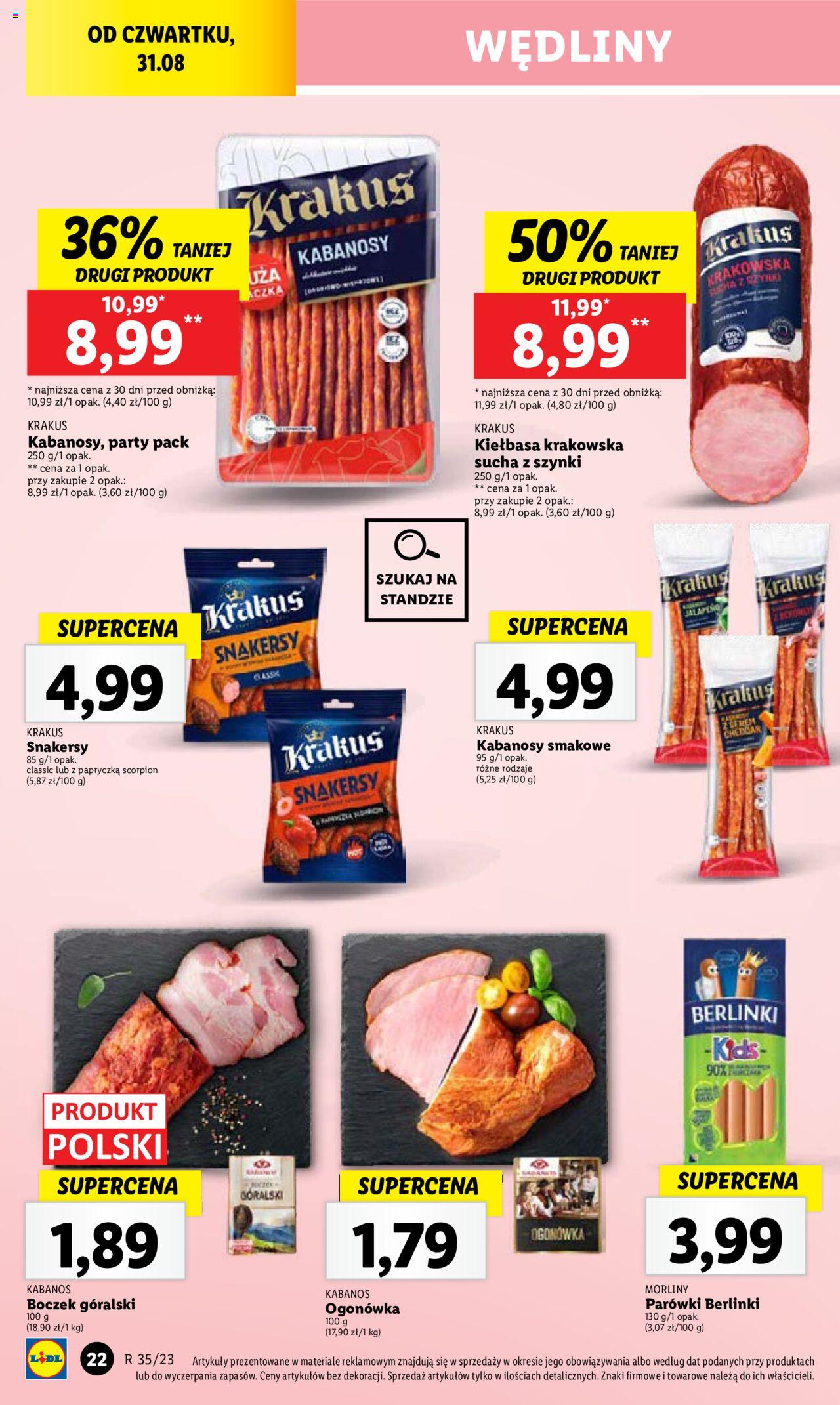 LIDL gazetka ważna od 31.08.2023 do 02.09.2023 strona 36