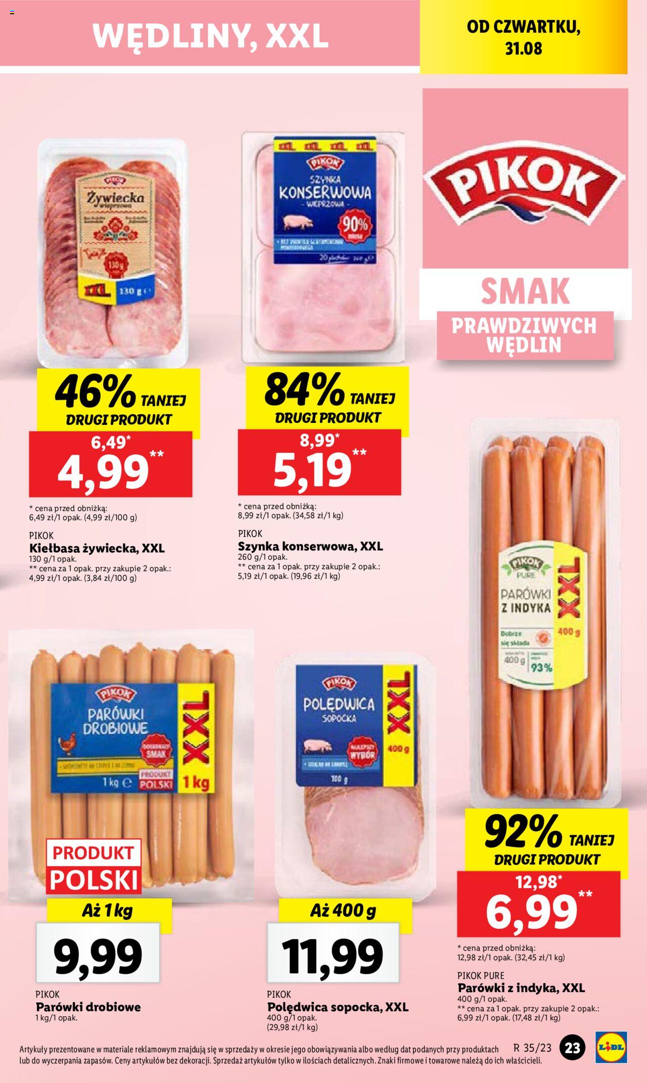 LIDL gazetka ważna od 31.08.2023 do 02.09.2023 strona 37