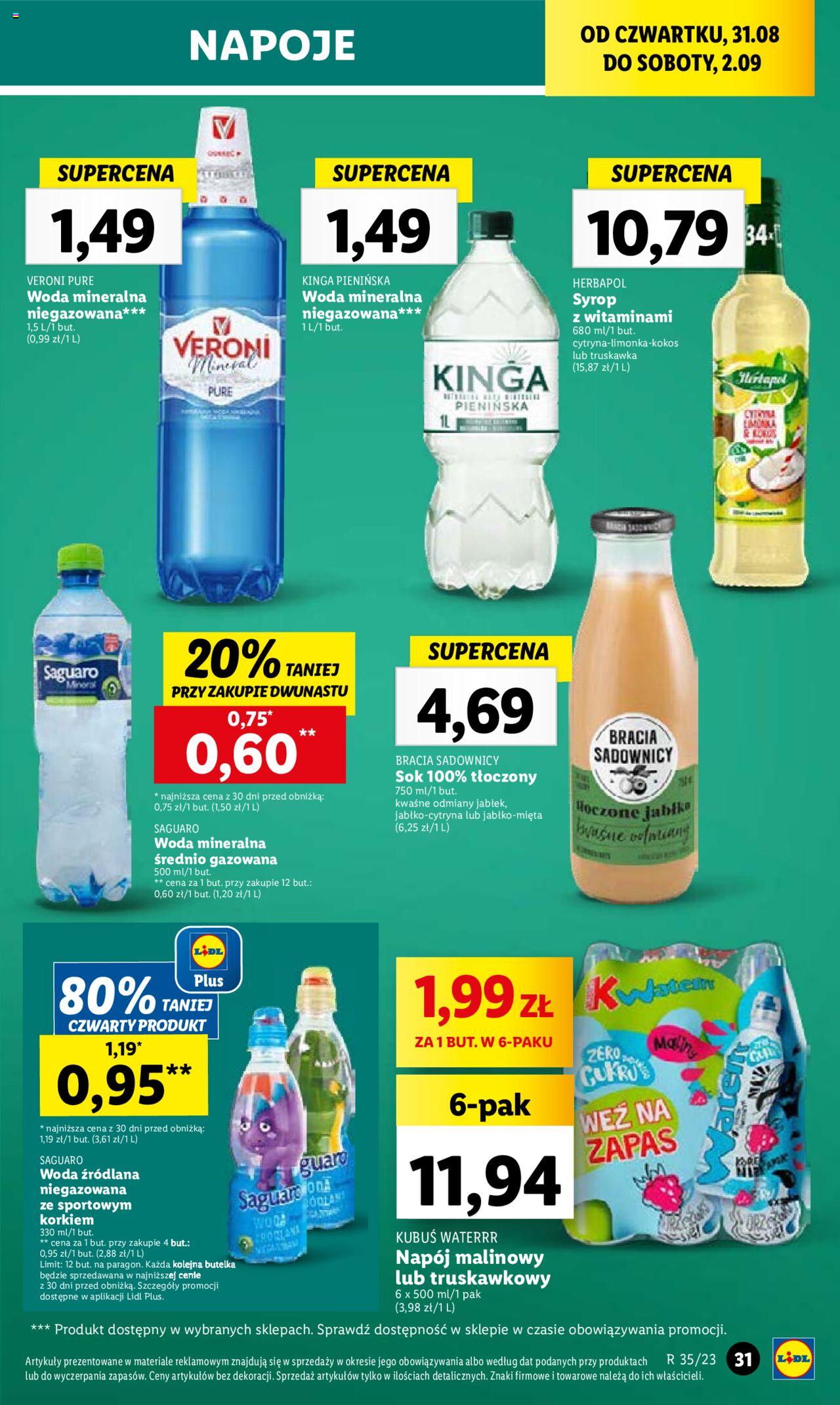 LIDL gazetka ważna od 31.08.2023 do 02.09.2023 strona 45