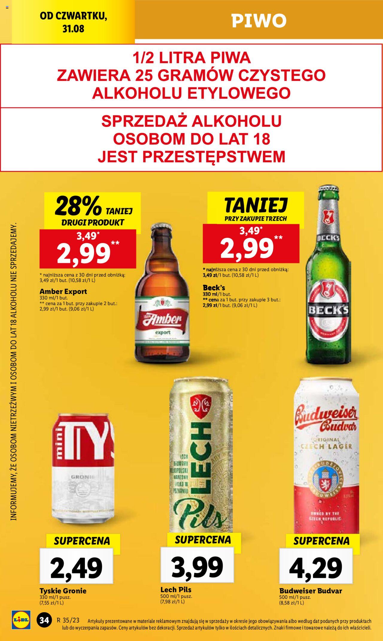 LIDL gazetka ważna od 31.08.2023 do 02.09.2023 strona 48