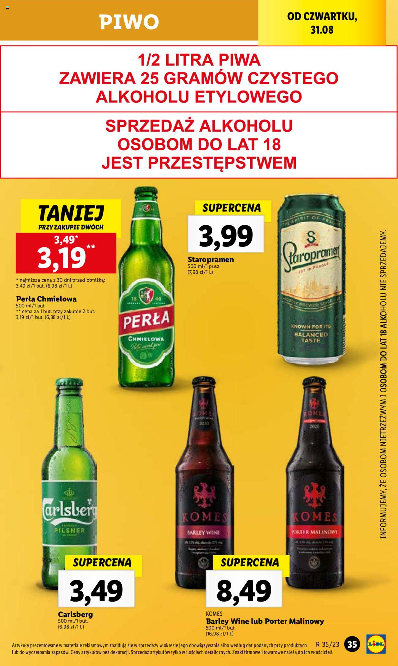 LIDL gazetka ważna od 31.08.2023 do 02.09.2023 strona 49