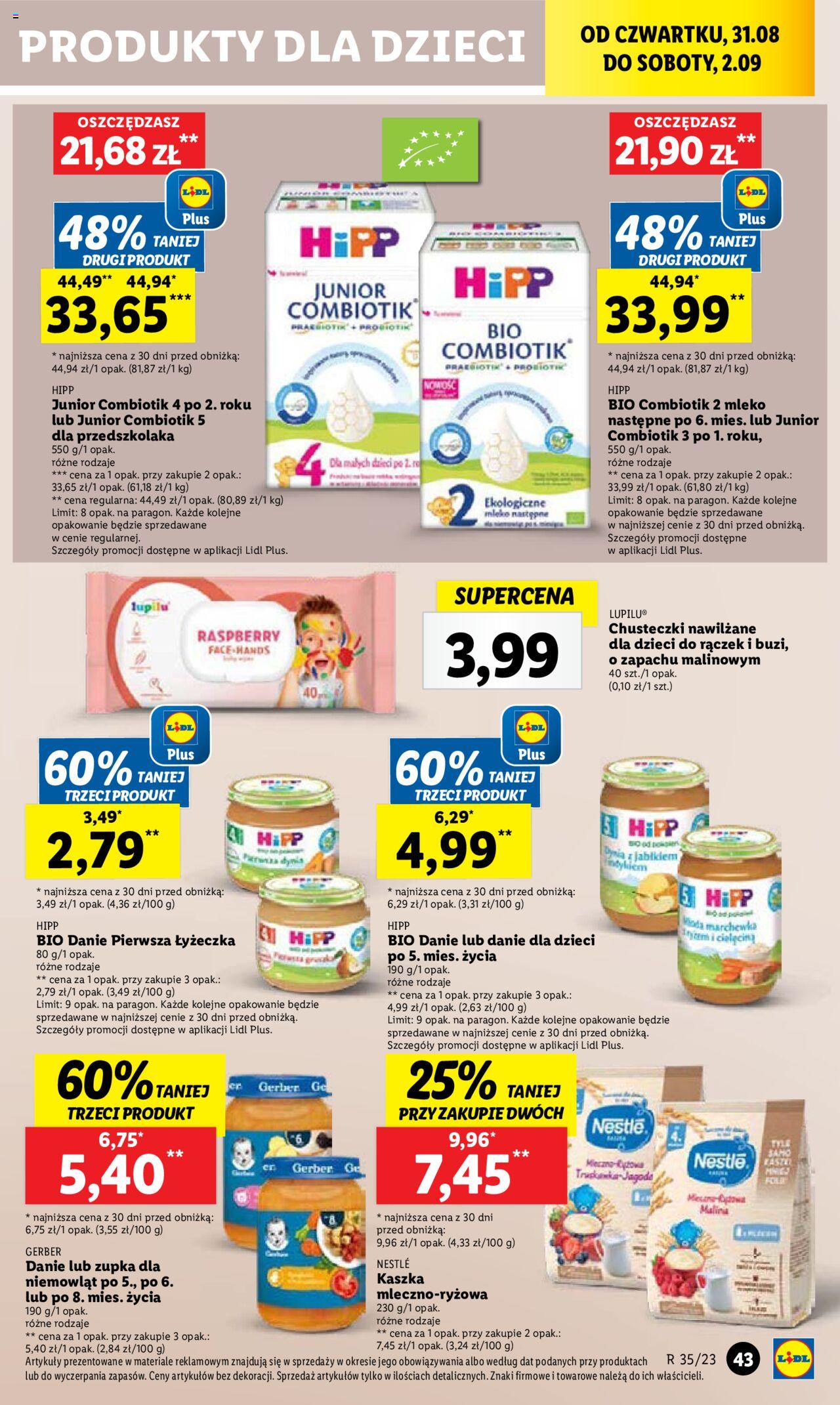 LIDL gazetka ważna od 31.08.2023 do 02.09.2023 strona 57