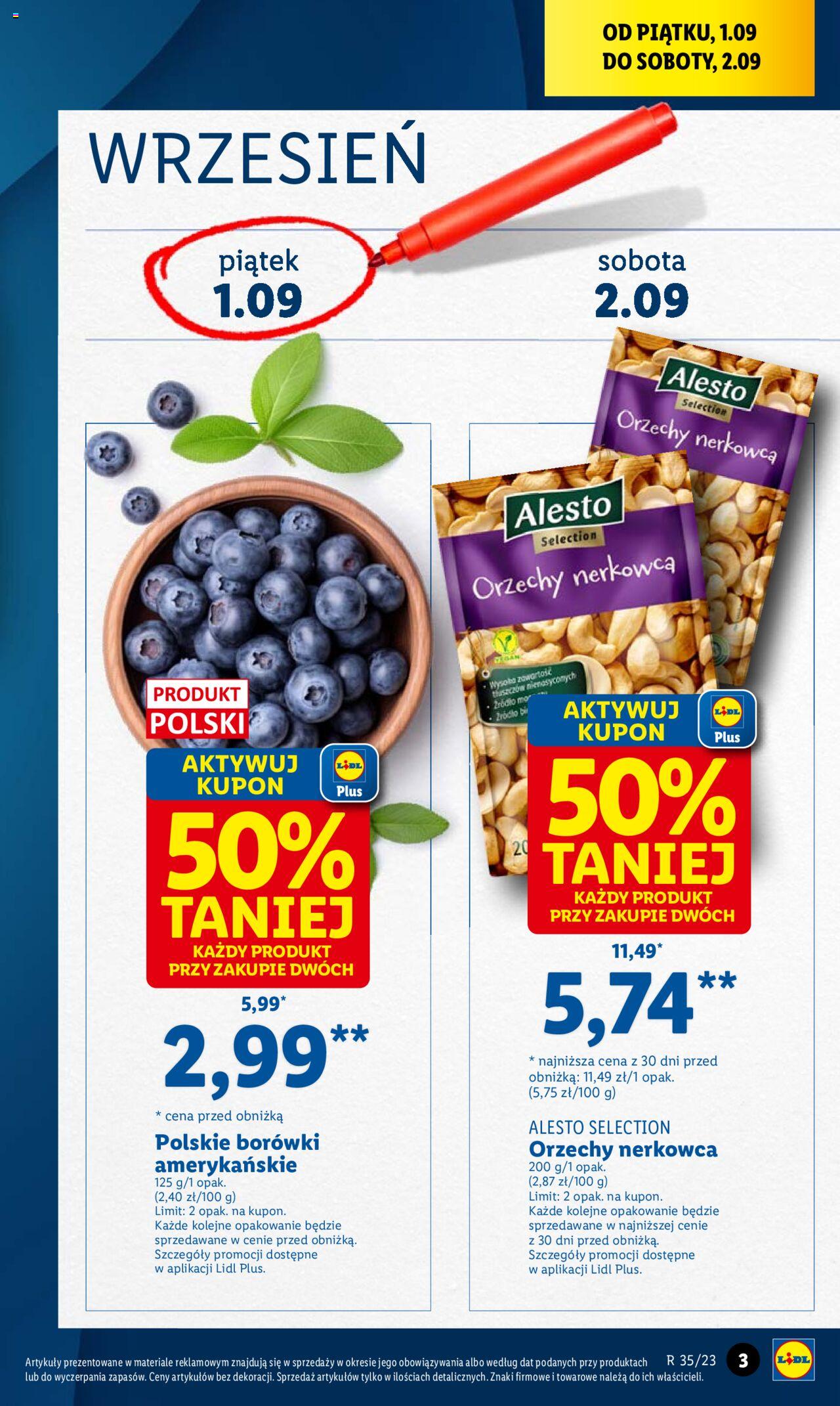 LIDL gazetka ważna od 31.08.2023 do 02.09.2023 strona 7