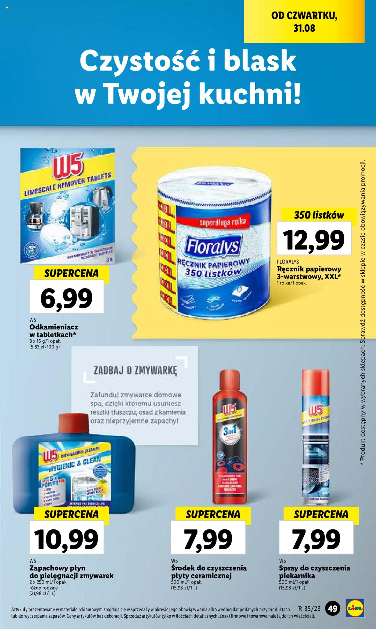 LIDL gazetka ważna od 31.08.2023 do 02.09.2023 strona 63
