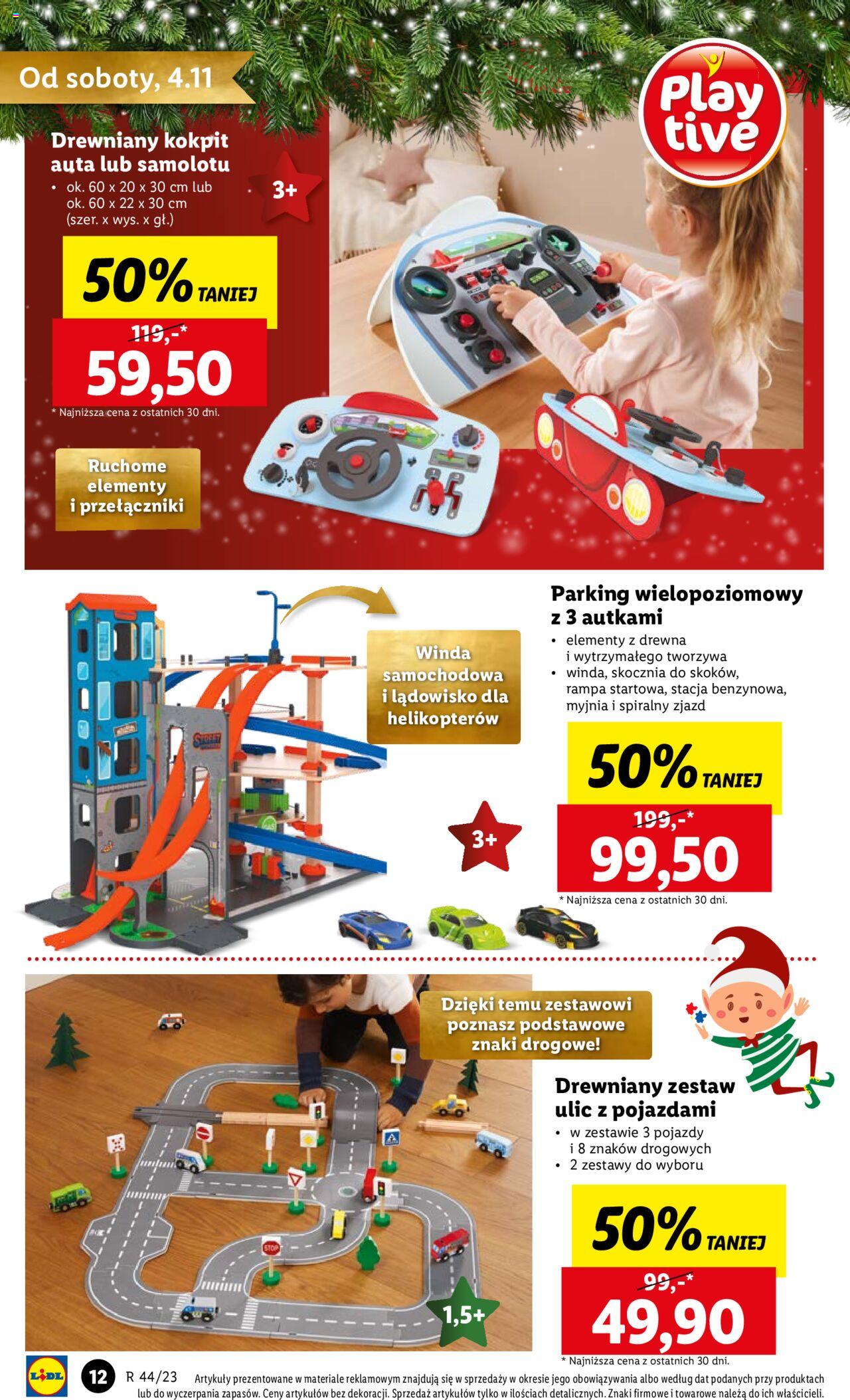 Lidl gazetka Zabawki ważna od 04.11.2023 do 24.12.2023 strona 12