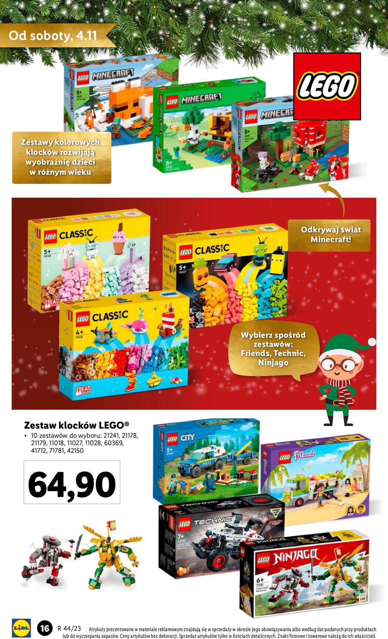 Lidl gazetka Zabawki ważna od 04.11.2023 do 24.12.2023 strona 16