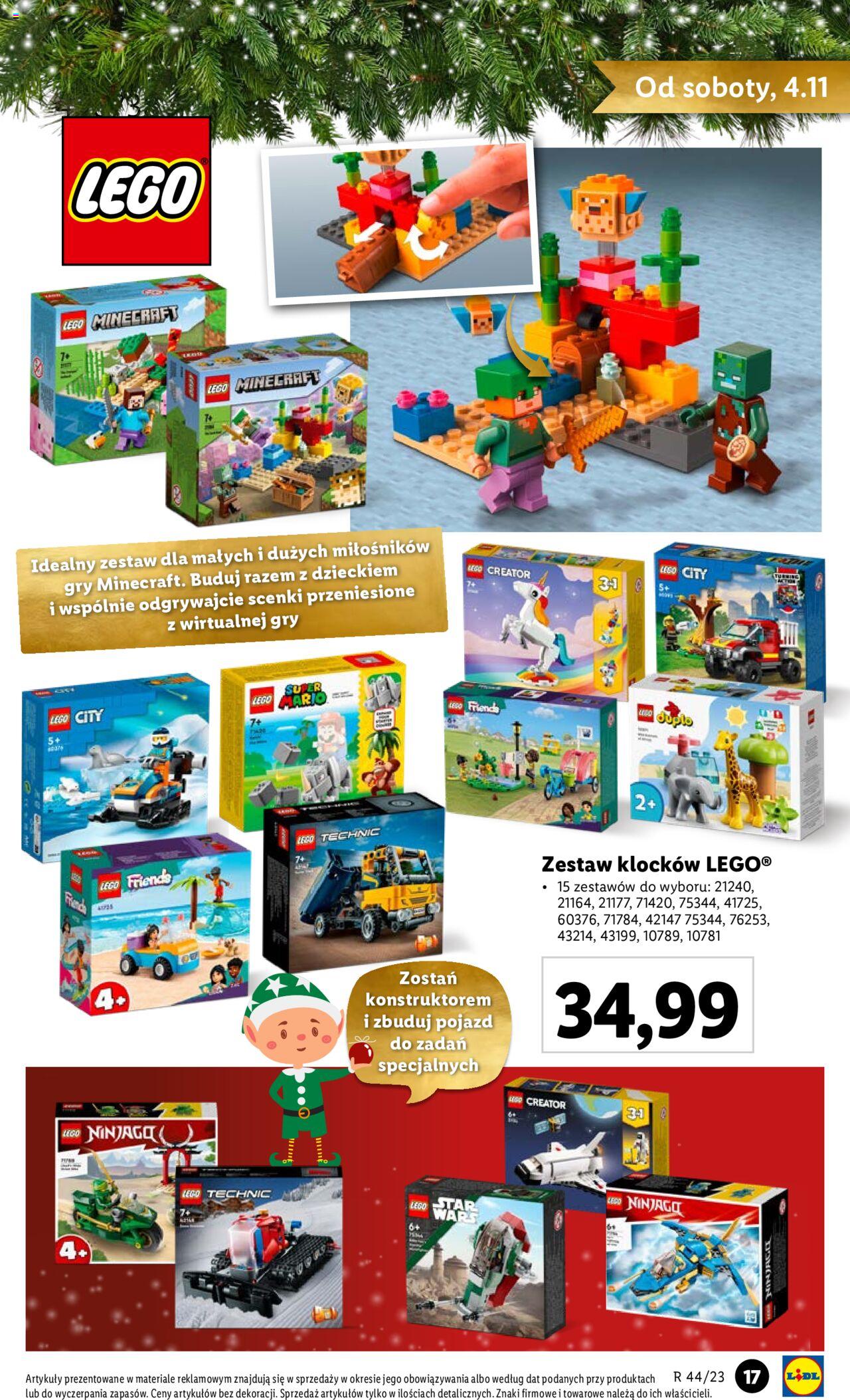 Lidl gazetka Zabawki ważna od 04.11.2023 do 24.12.2023 strona 17