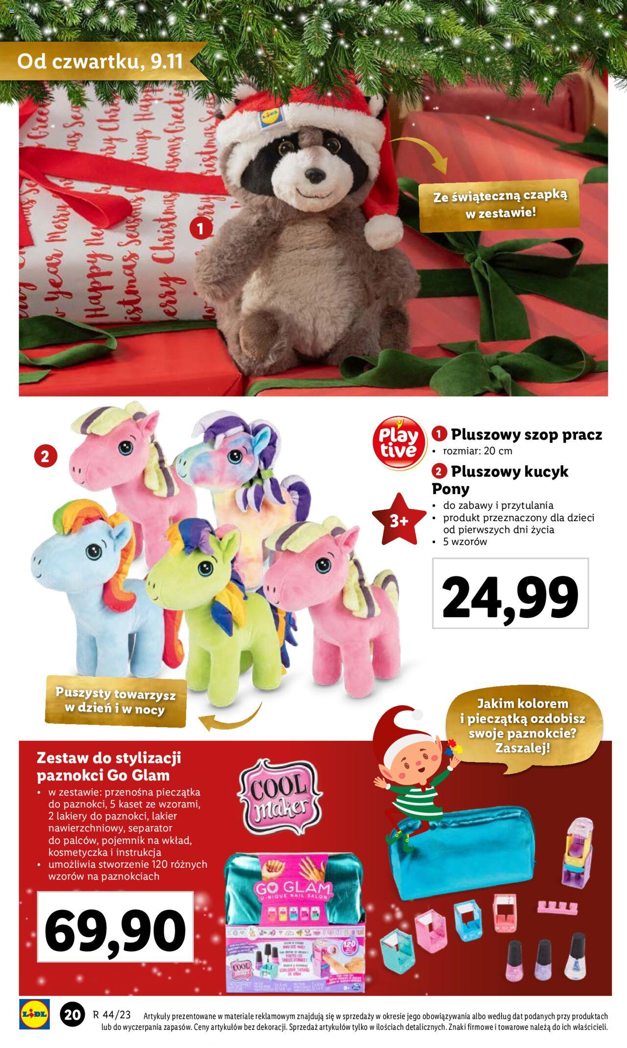 Lidl gazetka Zabawki ważna od 04.11.2023 do 24.12.2023 strona 20
