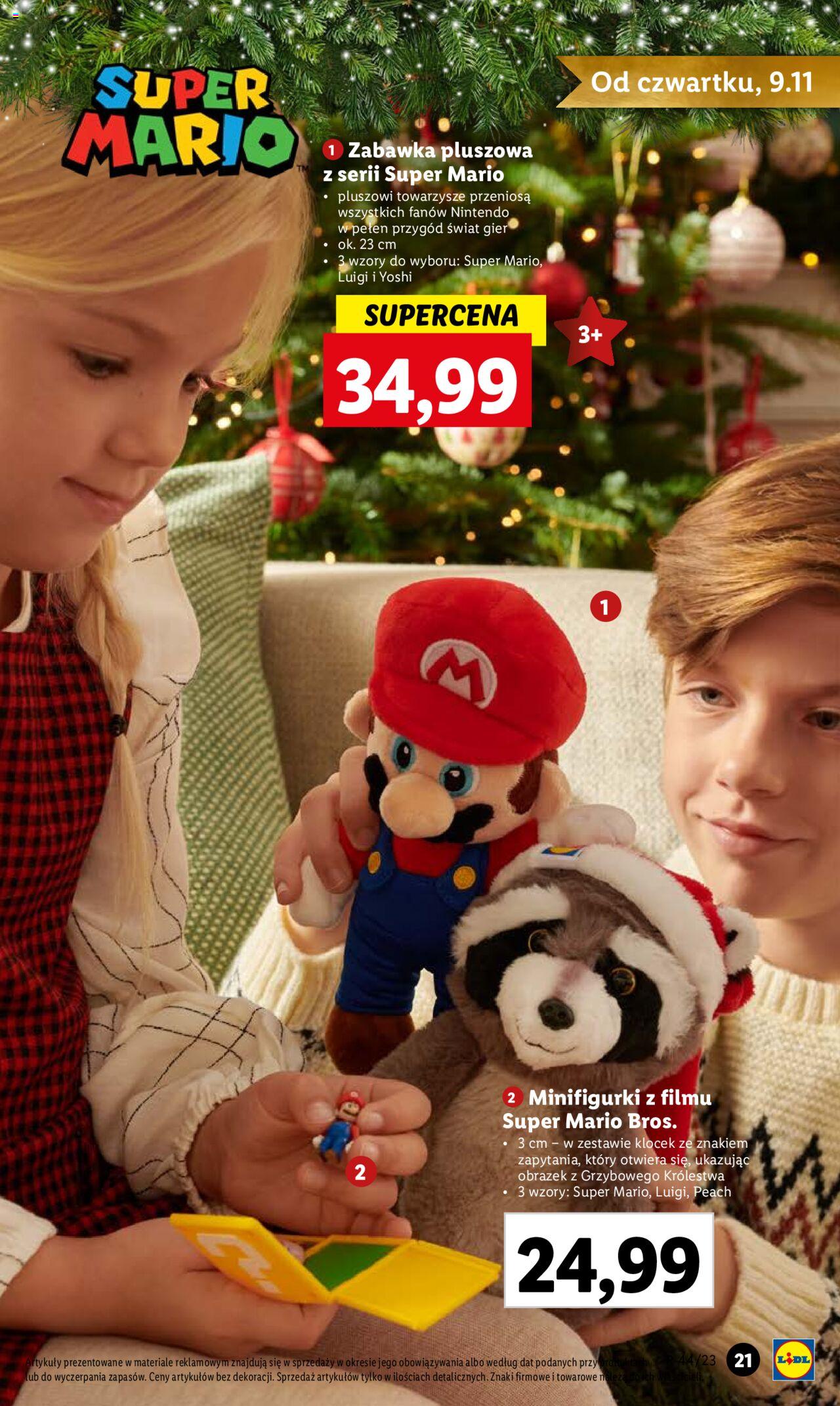 Lidl gazetka Zabawki ważna od 04.11.2023 do 24.12.2023 strona 21