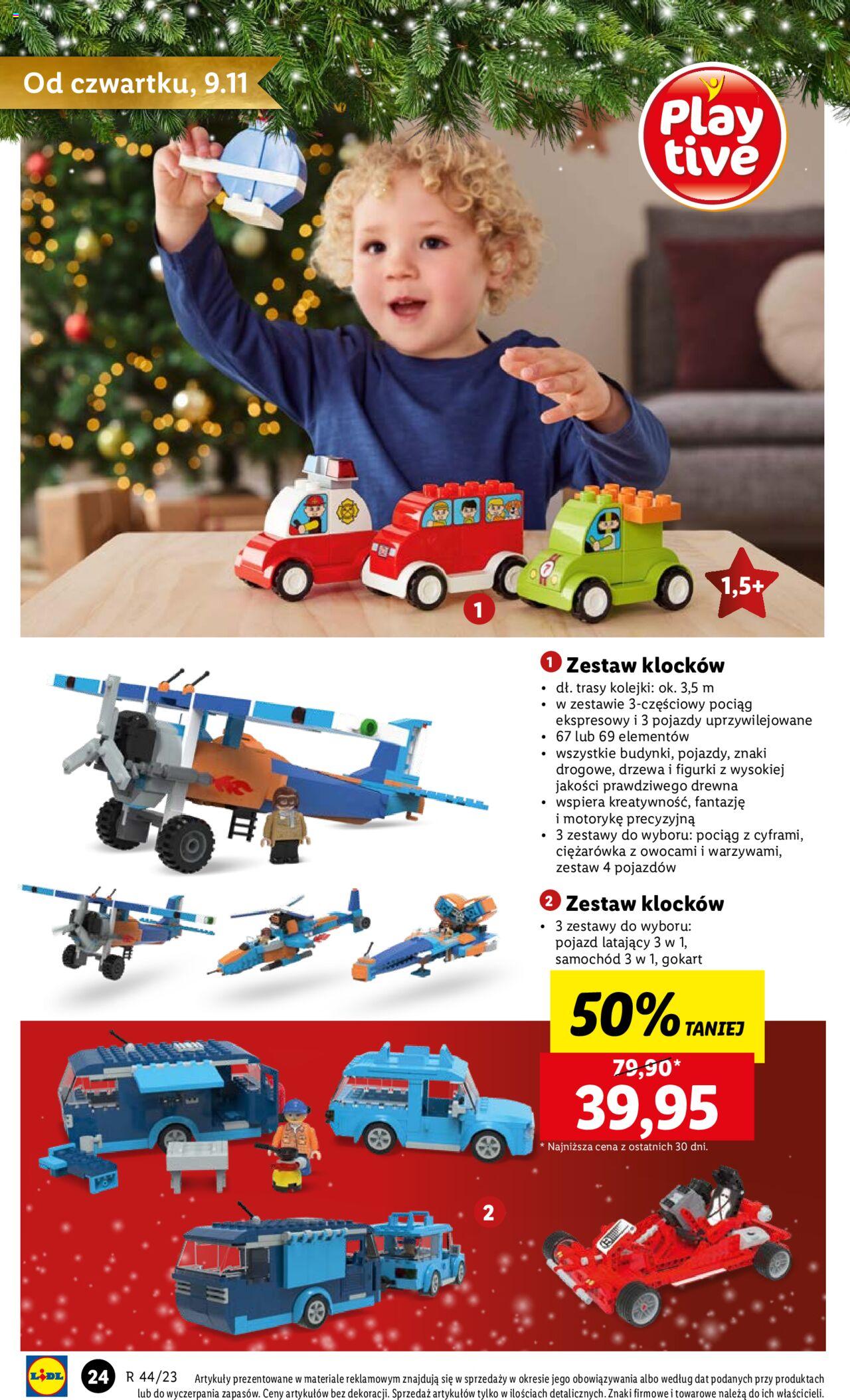 Lidl gazetka Zabawki ważna od 04.11.2023 do 24.12.2023 strona 24
