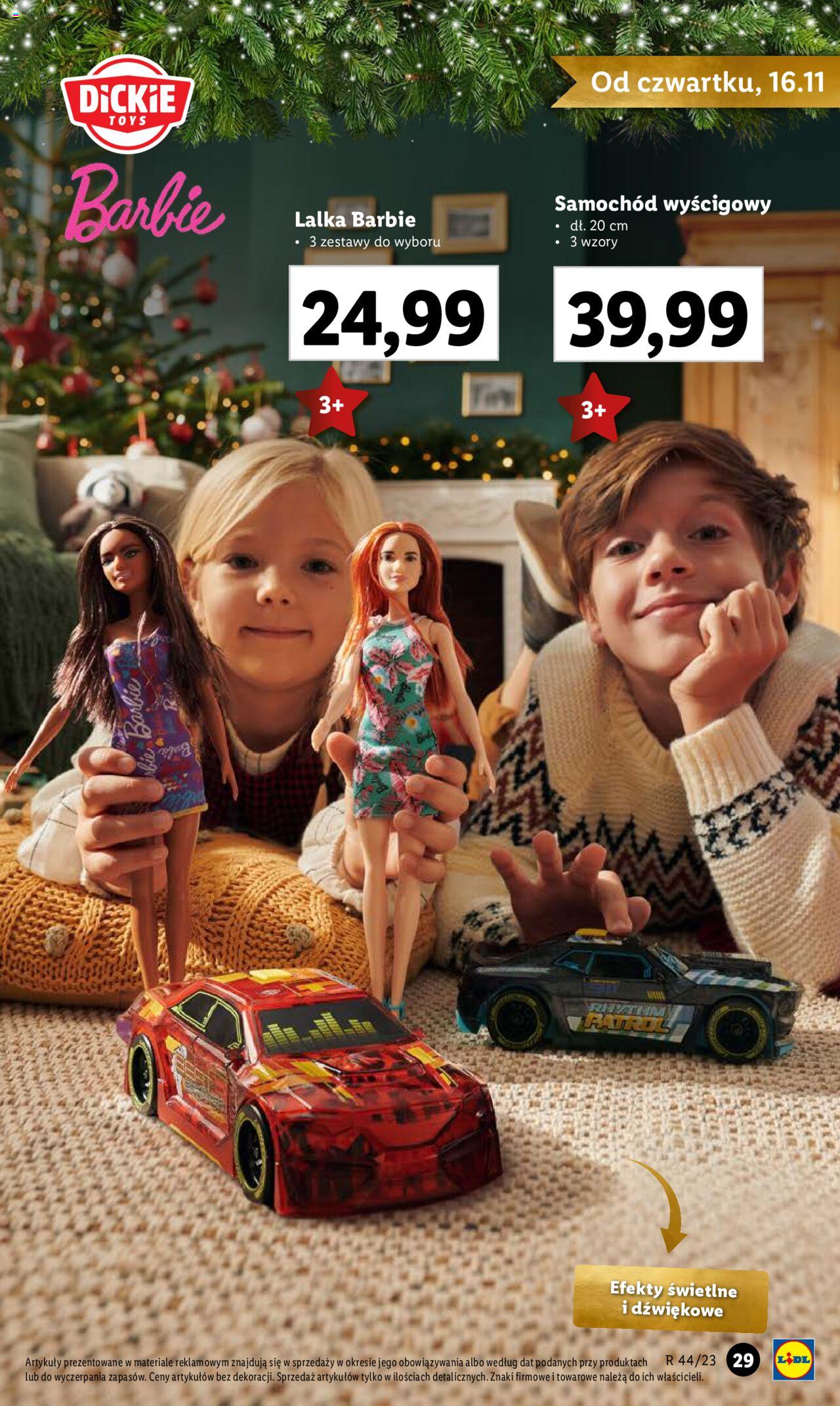 Lidl gazetka Zabawki ważna od 04.11.2023 do 24.12.2023 strona 29