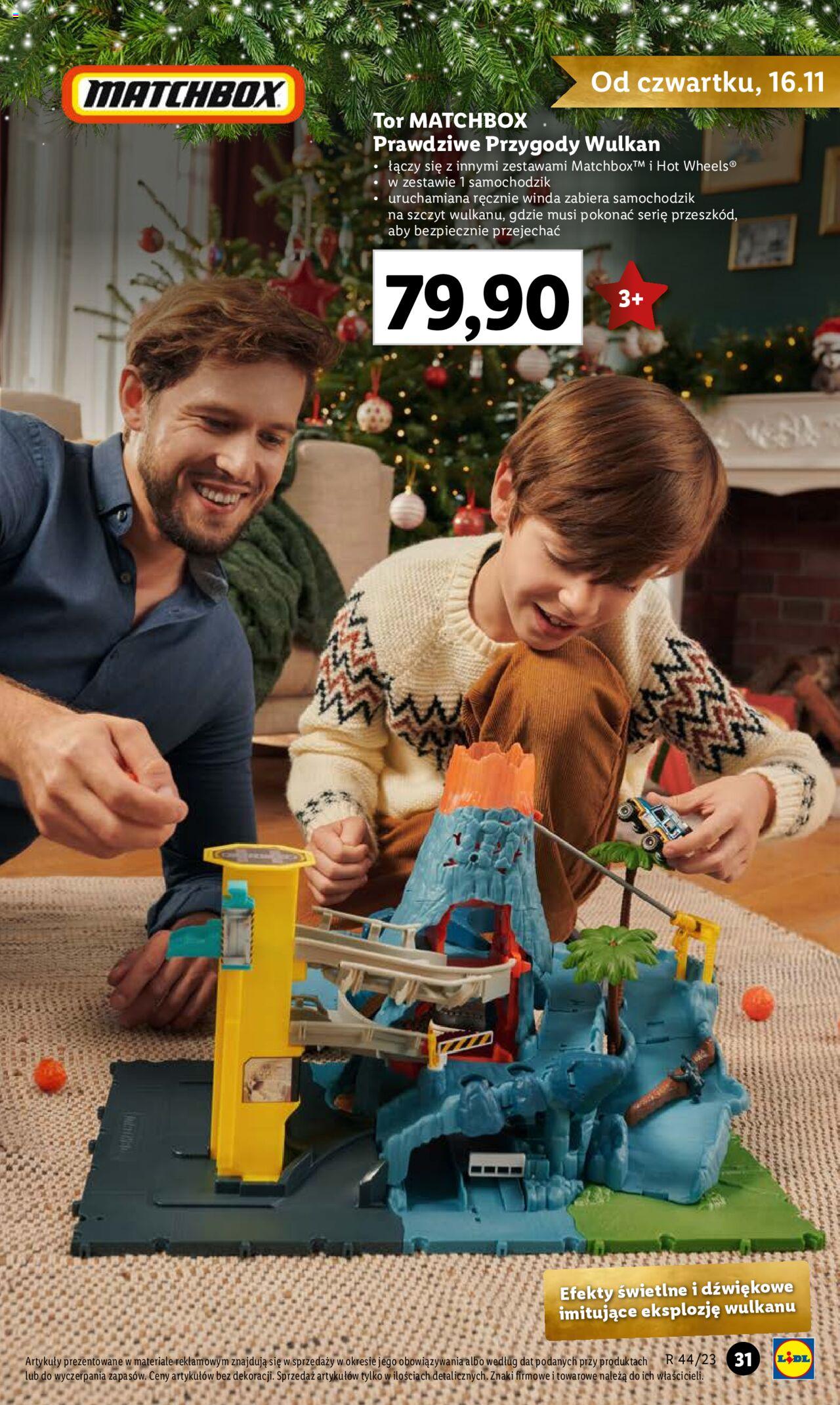 Lidl gazetka Zabawki ważna od 04.11.2023 do 24.12.2023 strona 31