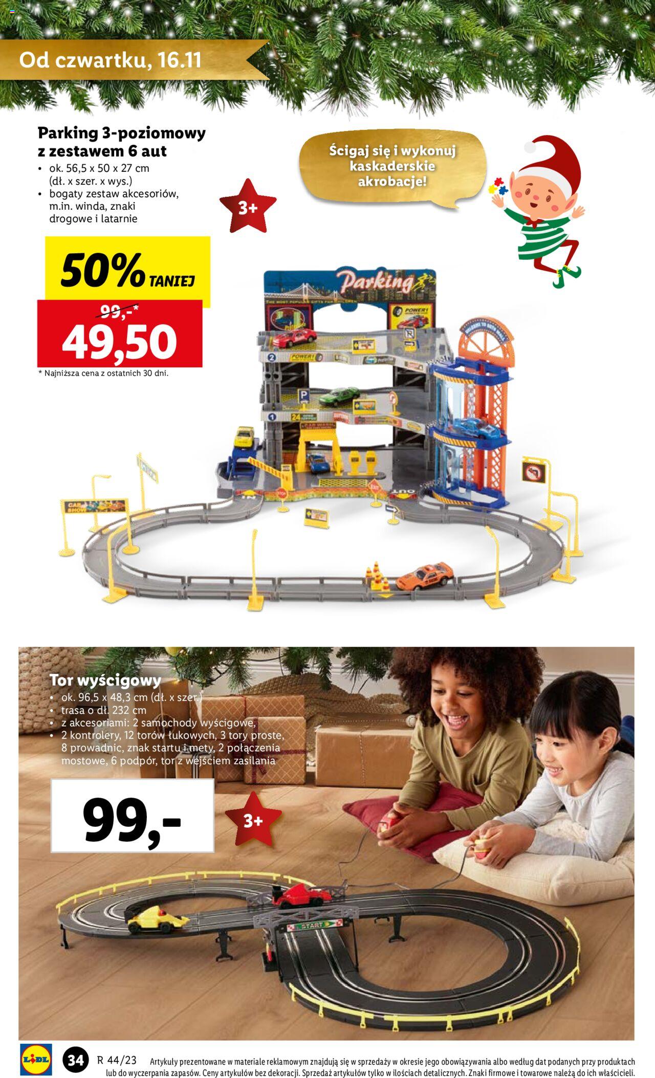 Lidl gazetka Zabawki ważna od 04.11.2023 do 24.12.2023 strona 34