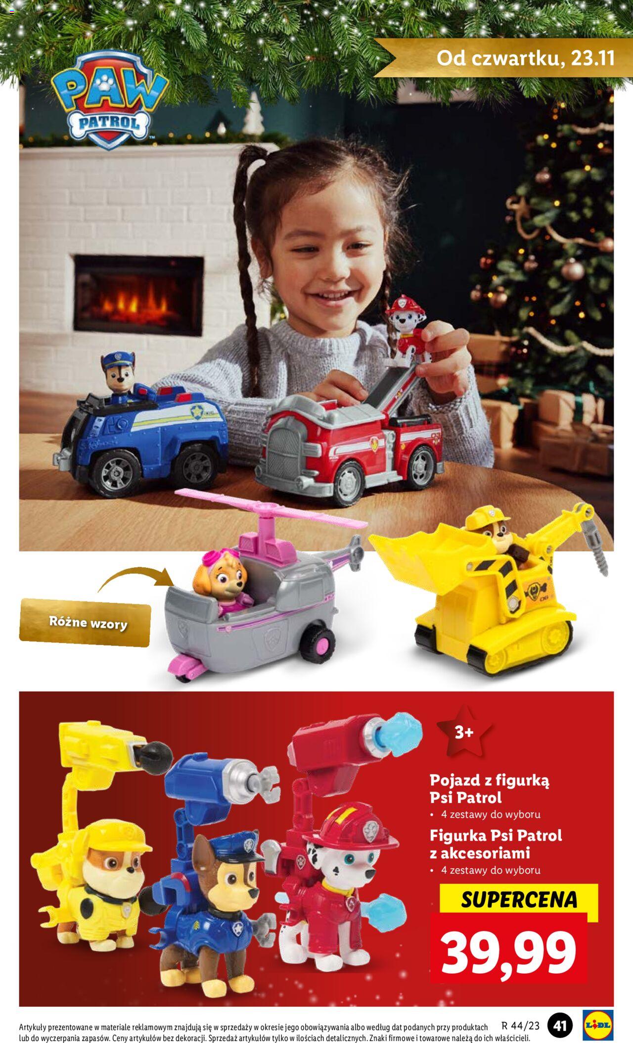 Lidl gazetka Zabawki ważna od 04.11.2023 do 24.12.2023 strona 41