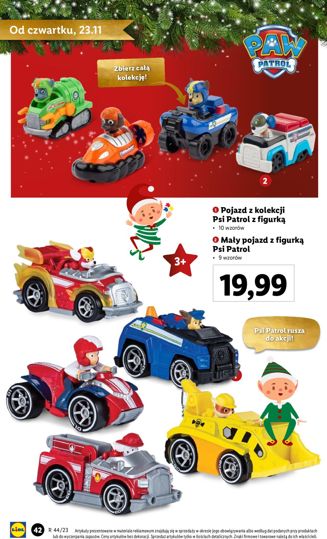 Lidl gazetka Zabawki ważna od 04.11.2023 do 24.12.2023 strona 42