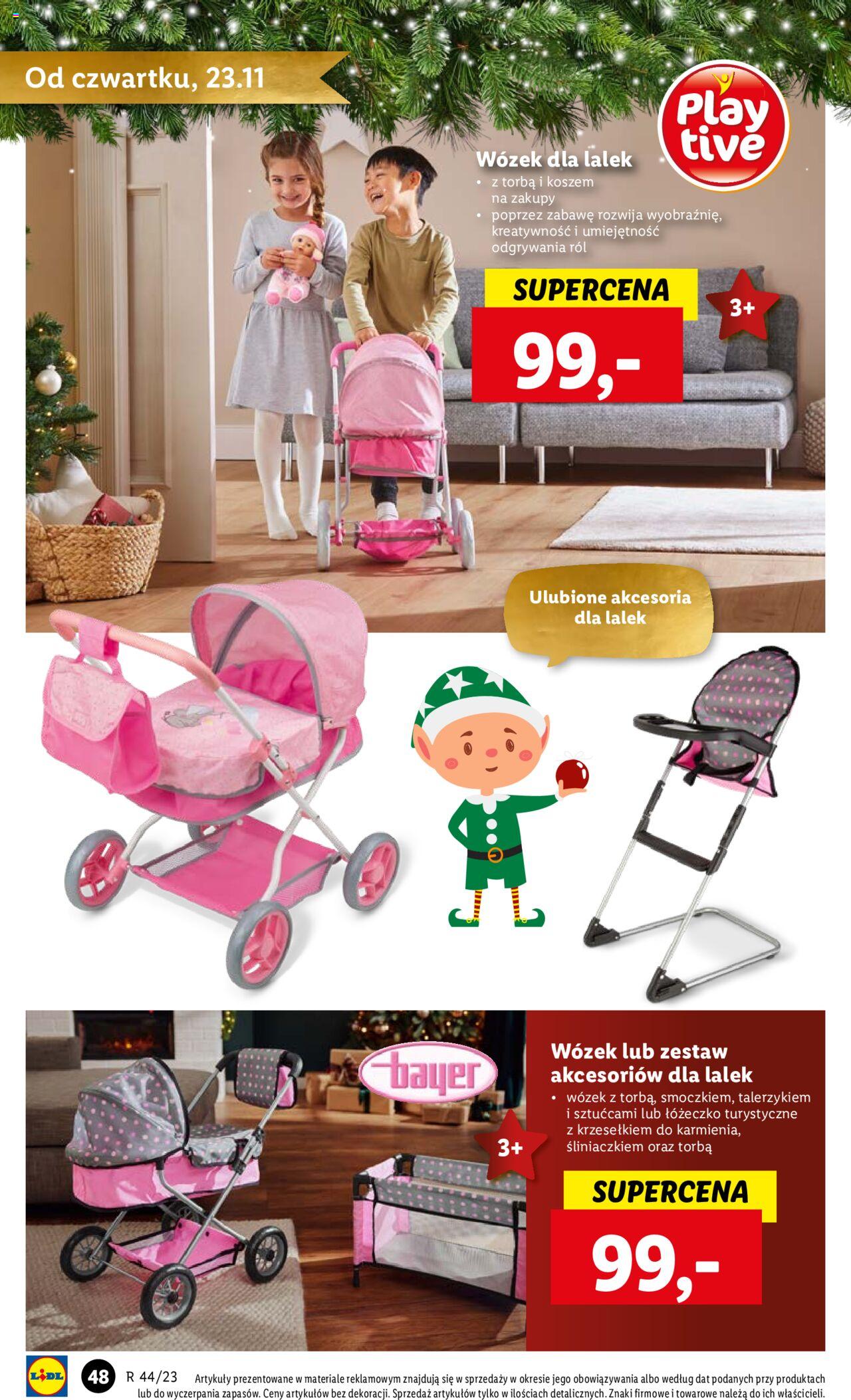Lidl gazetka Zabawki ważna od 04.11.2023 do 24.12.2023 strona 48