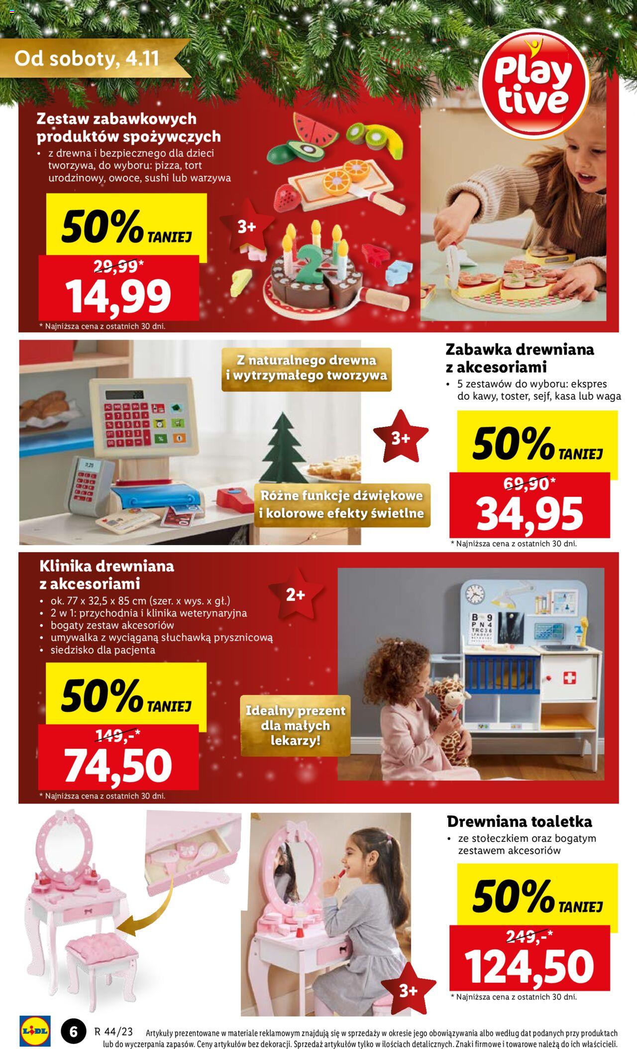 Lidl gazetka Zabawki ważna od 04.11.2023 do 24.12.2023 strona 6