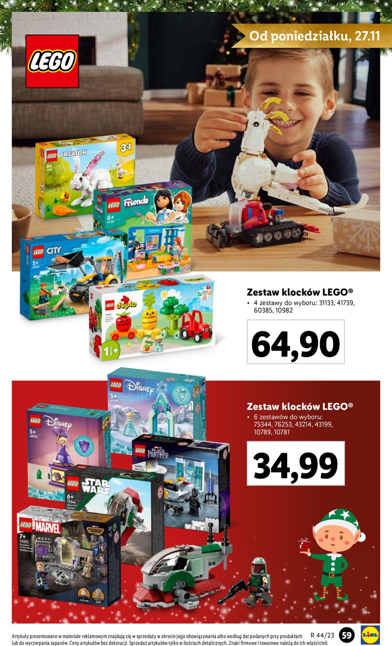 Lidl gazetka Zabawki ważna od 04.11.2023 do 24.12.2023 strona 59