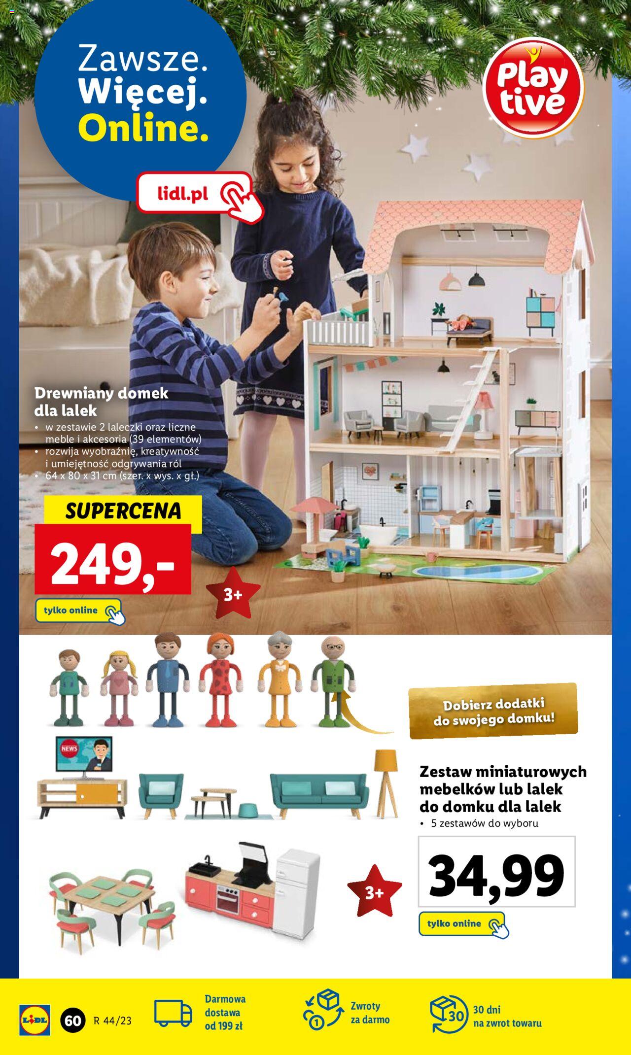Lidl gazetka Zabawki ważna od 04.11.2023 do 24.12.2023 strona 60