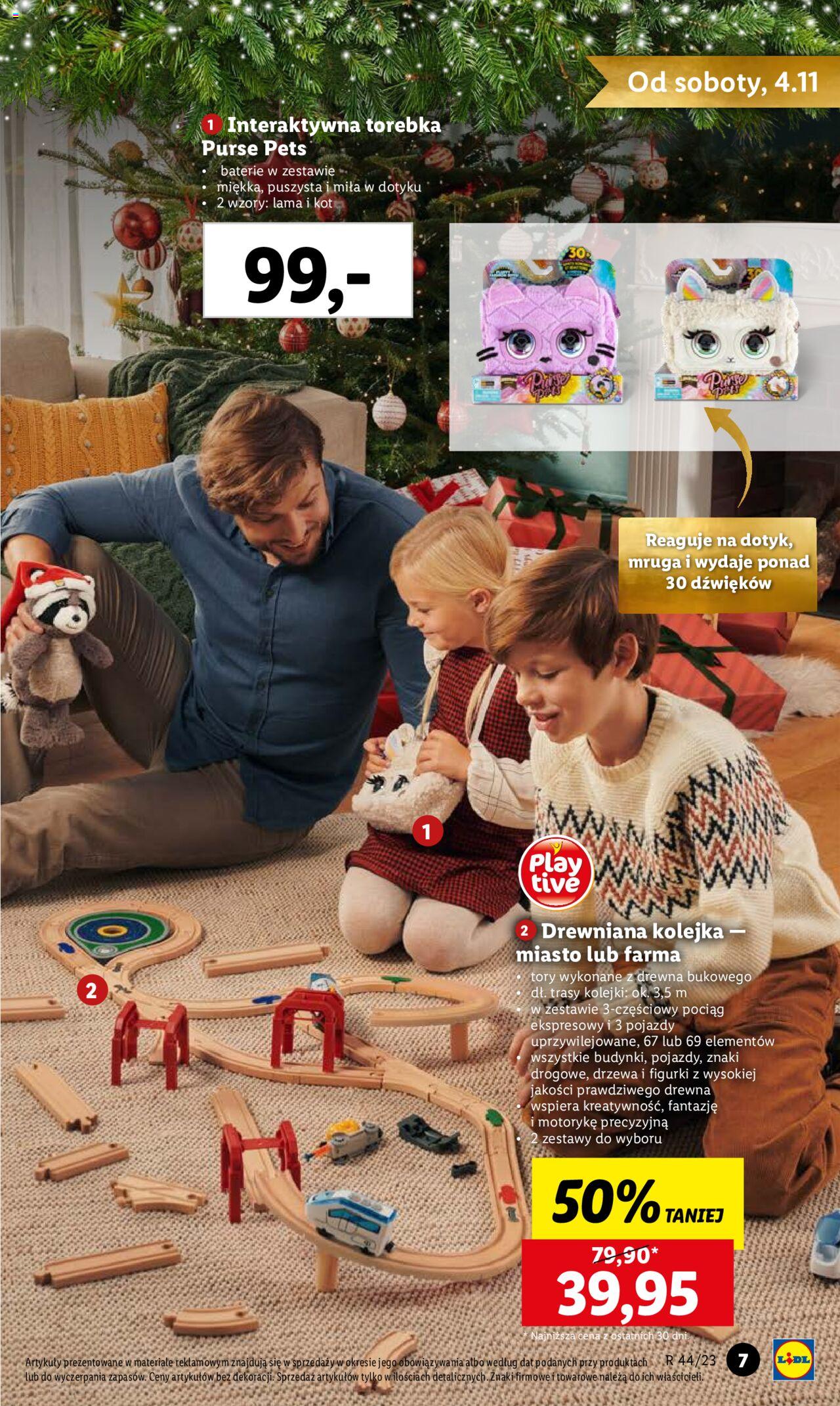 Lidl gazetka Zabawki ważna od 04.11.2023 do 24.12.2023 strona 7