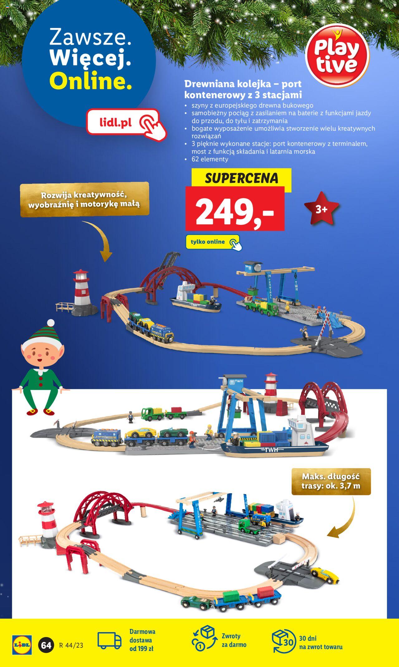 Lidl gazetka Zabawki ważna od 04.11.2023 do 24.12.2023 strona 64