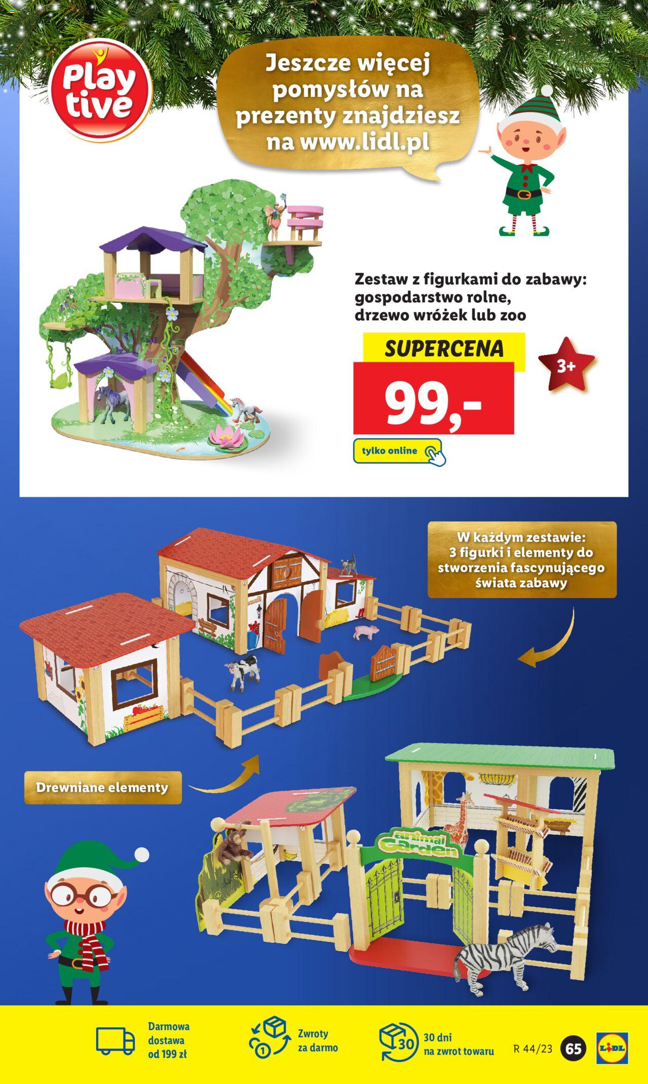 Lidl gazetka Zabawki ważna od 04.11.2023 do 24.12.2023 strona 65