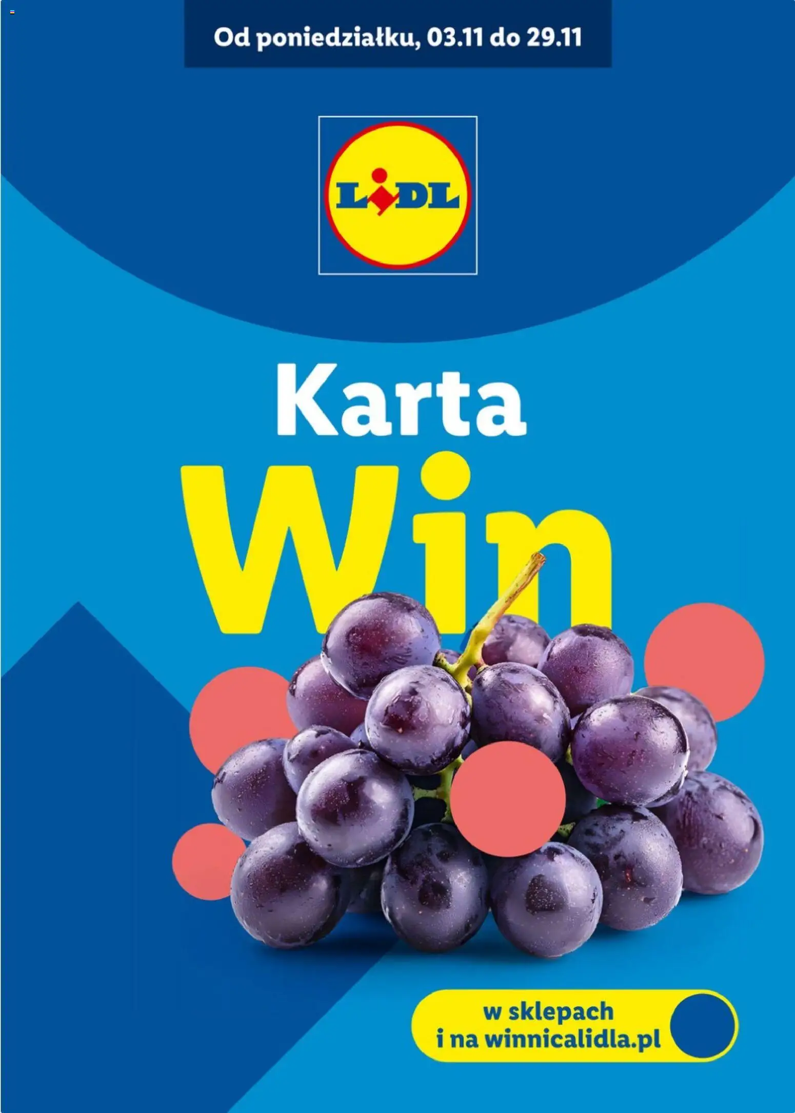 LIDL Karta Win gazetka ważna od  03.11.2025 do 29.11.2025 strona 1