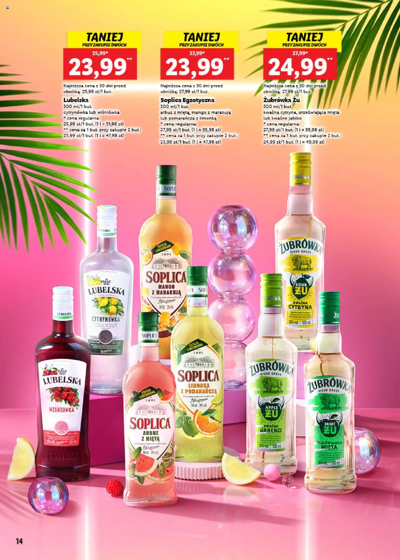 LIDL Katalog Alkoholi mocny gazetka ważna od 29.05.2023 do 30.06.2023 strona 14