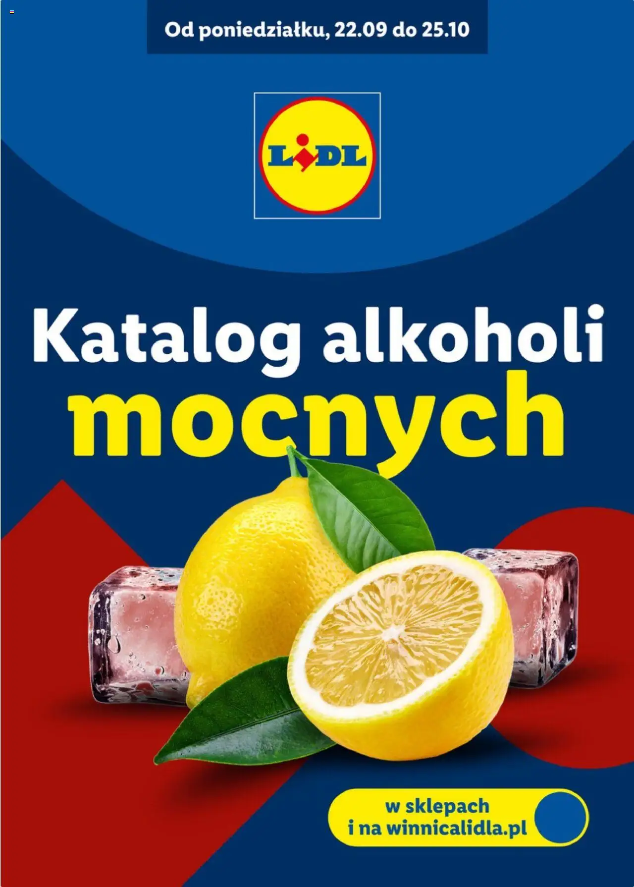 LIDL katalog alkoholi mocnych gazetka ważna od 22.09.2025 do 25.10.2025 strona 1