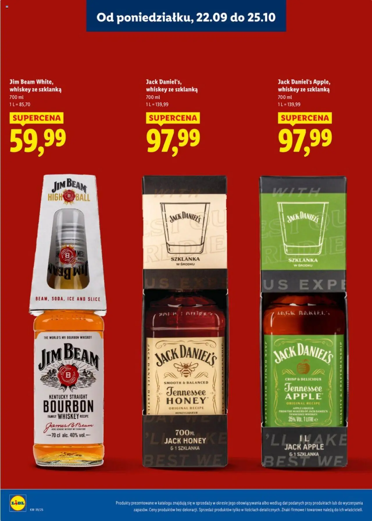 LIDL katalog alkoholi mocnych gazetka ważna od 22.09.2025 do 25.10.2025 strona 14