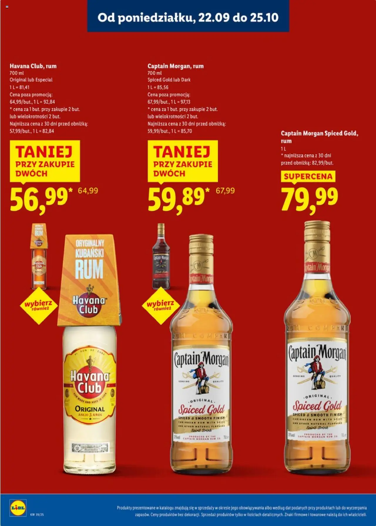 LIDL katalog alkoholi mocnych gazetka ważna od 22.09.2025 do 25.10.2025 strona 18