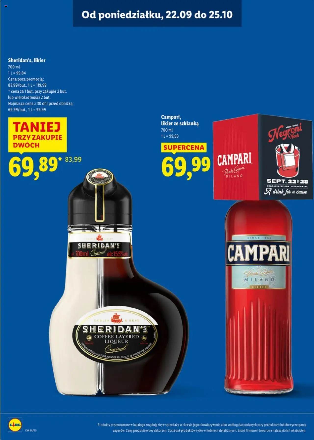 LIDL katalog alkoholi mocnych gazetka ważna od 22.09.2025 do 25.10.2025 strona 21