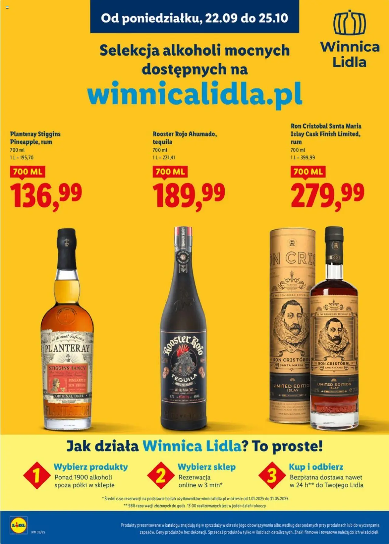 LIDL katalog alkoholi mocnych gazetka ważna od 22.09.2025 do 25.10.2025 strona 23