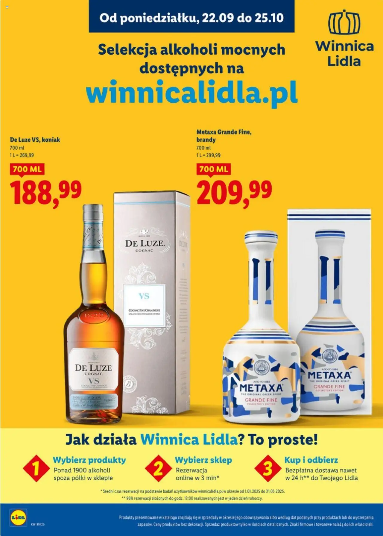 LIDL katalog alkoholi mocnych gazetka ważna od 22.09.2025 do 25.10.2025 strona 26