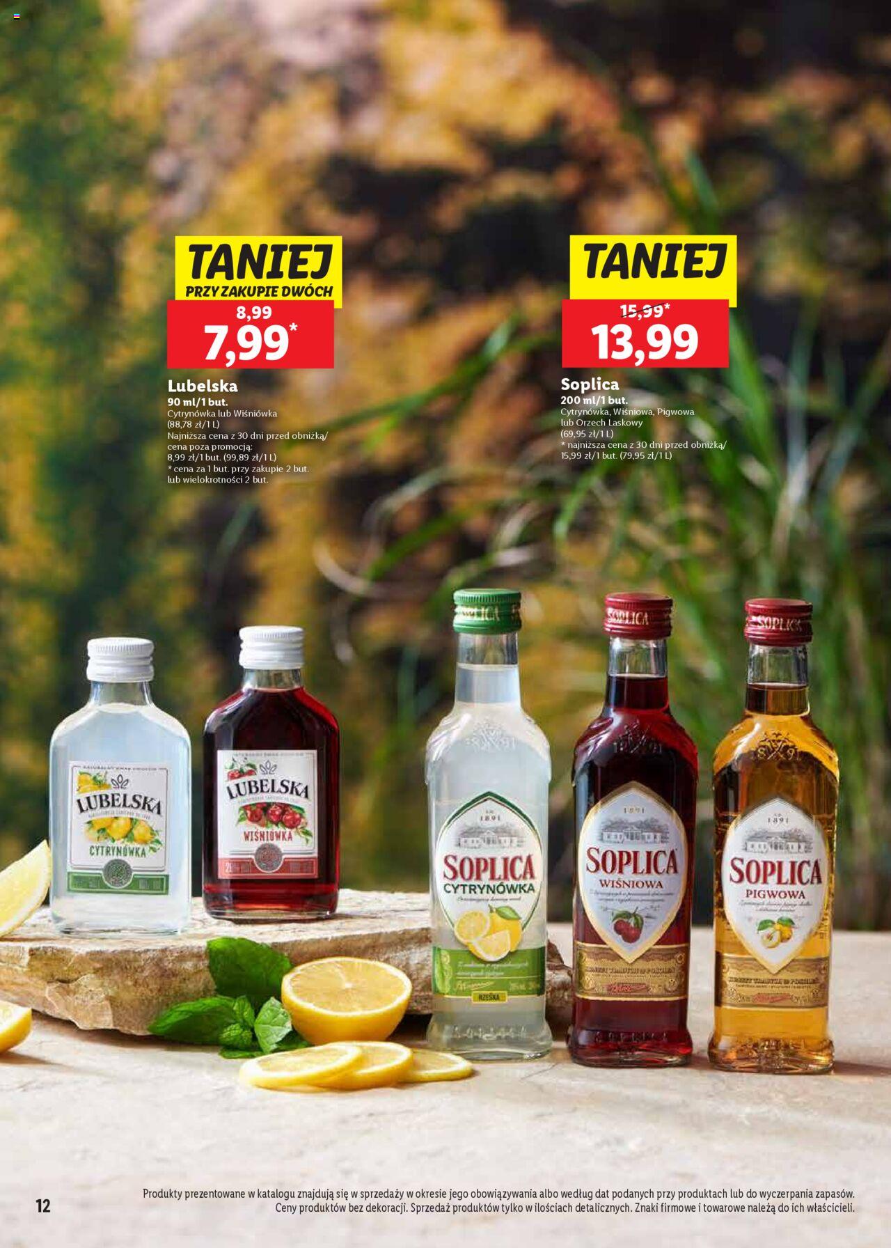 LIDL Katalog Alkoholi Mocnych gazetka ważna od 26.08.2024 do 28.09.2024 strona 12