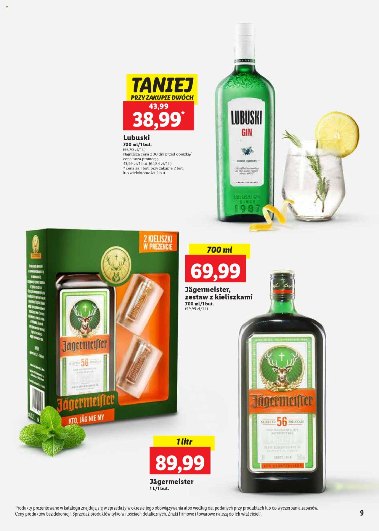 LIDL Katalog Alkoholi Mocnych gazetka ważna od 26.08.2024 do 28.09.2024 strona 9