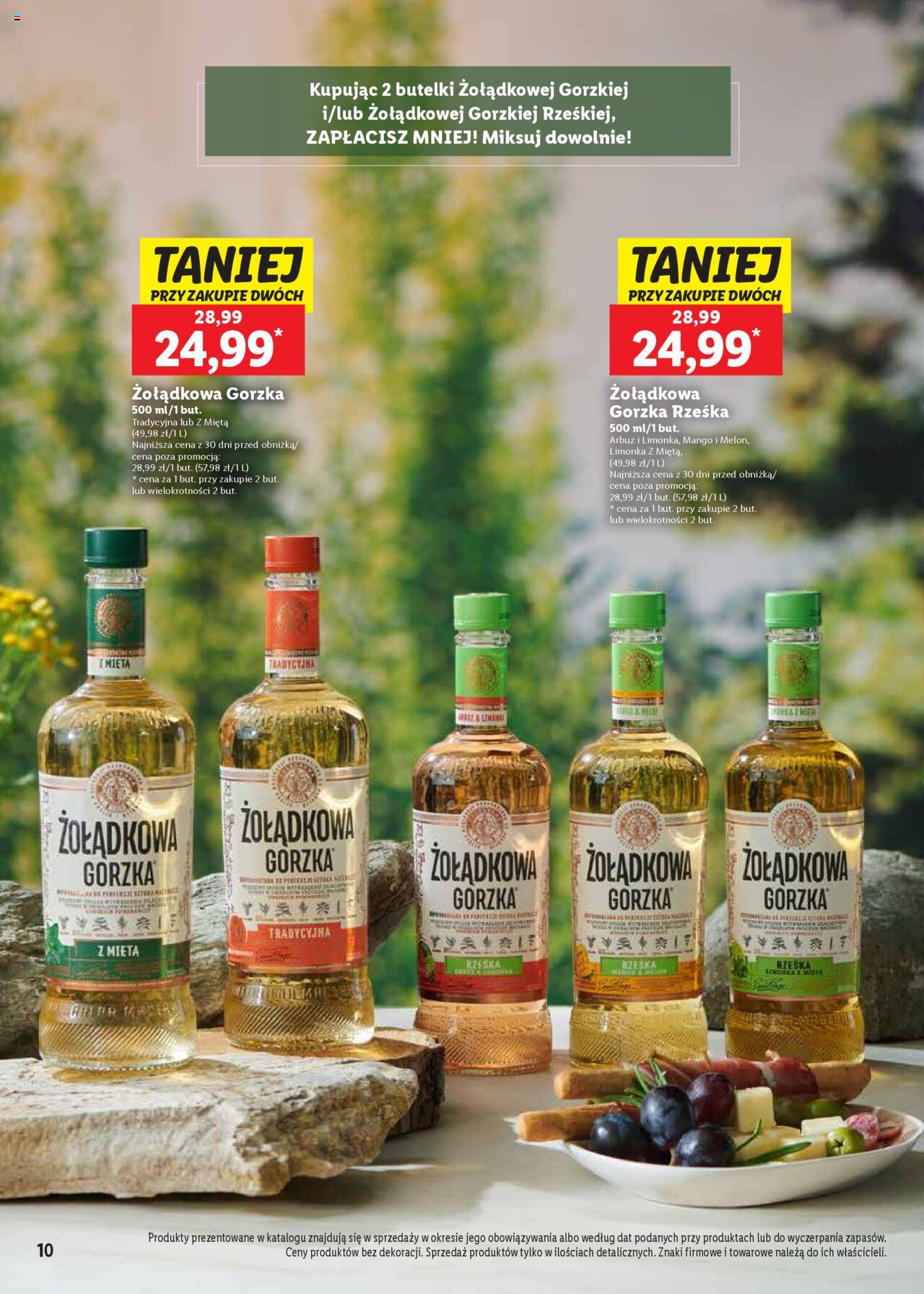 LIDL Katalog Alkoholi Mocnych gazetka ważna od 26.08.2024 do 28.09.2024 strona 10