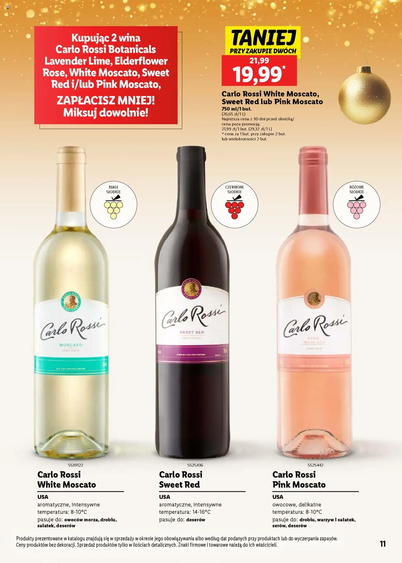  Lidl Katalog Alkoholi Mocnych I Win gazetka ważna  od 02.12.2024 do 04.01.2025 strona 11