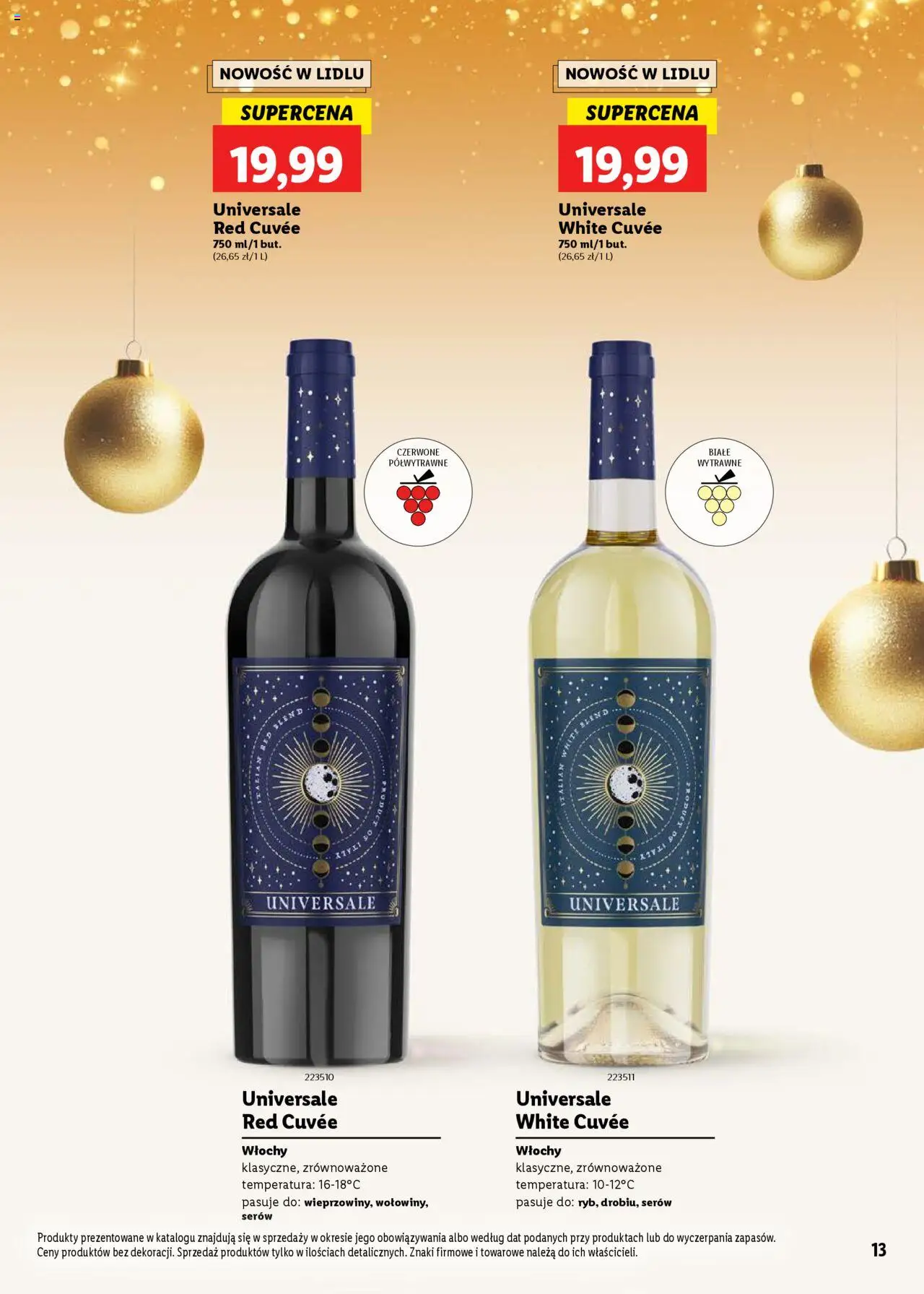  Lidl Katalog Alkoholi Mocnych I Win gazetka ważna  od 02.12.2024 do 04.01.2025 strona 13
