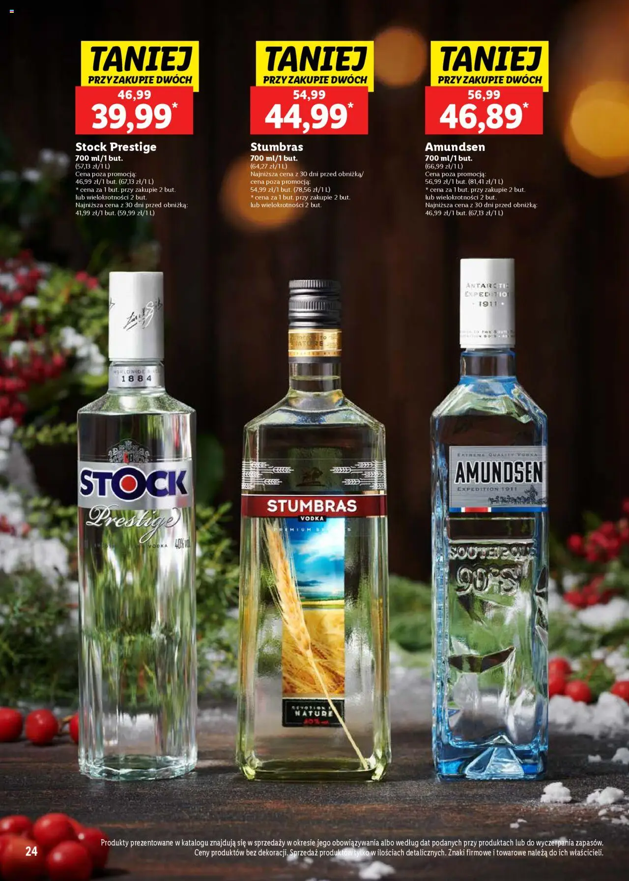  Lidl Katalog Alkoholi Mocnych I Win gazetka ważna  od 02.12.2024 do 04.01.2025 strona 24