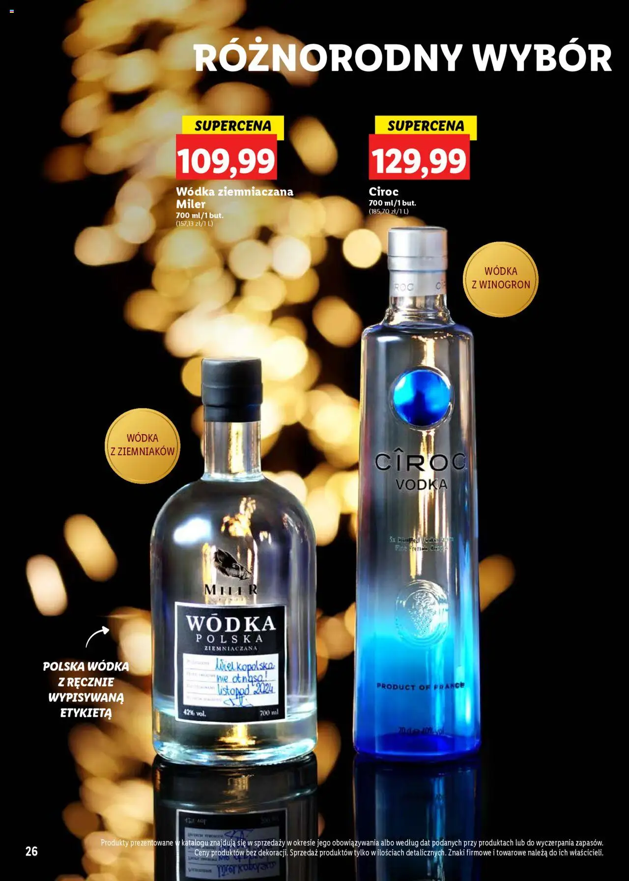  Lidl Katalog Alkoholi Mocnych I Win gazetka ważna  od 02.12.2024 do 04.01.2025 strona 26